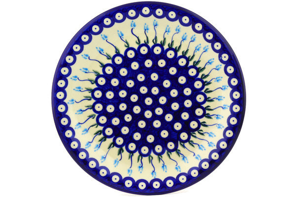 10-Piece Dinner Plate Set - Elegant Peacock Tulip Garden Design for Dining, Entertaining & Home Decor | Durable Porcelain Plates for Everyday Use & Special Occasions