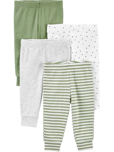 Grey Heather/Olive/White Dots/Stripe