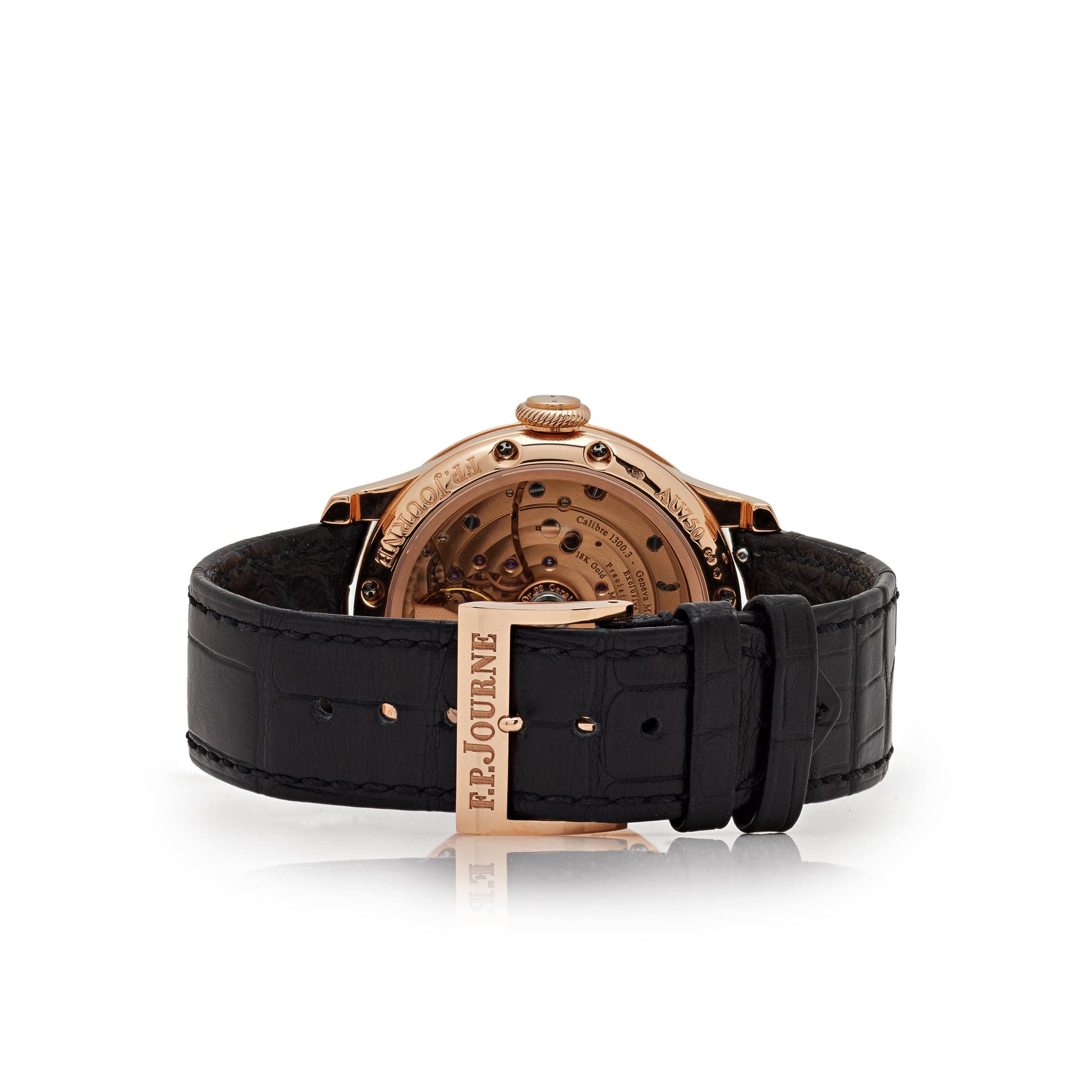 F.P. Journe Octa Divine Rose Gold Luxury Watch - Swiss Made Automatic Movement - Elegant Dress Watch for Men - Perfect for Business Meetings & Formal Events