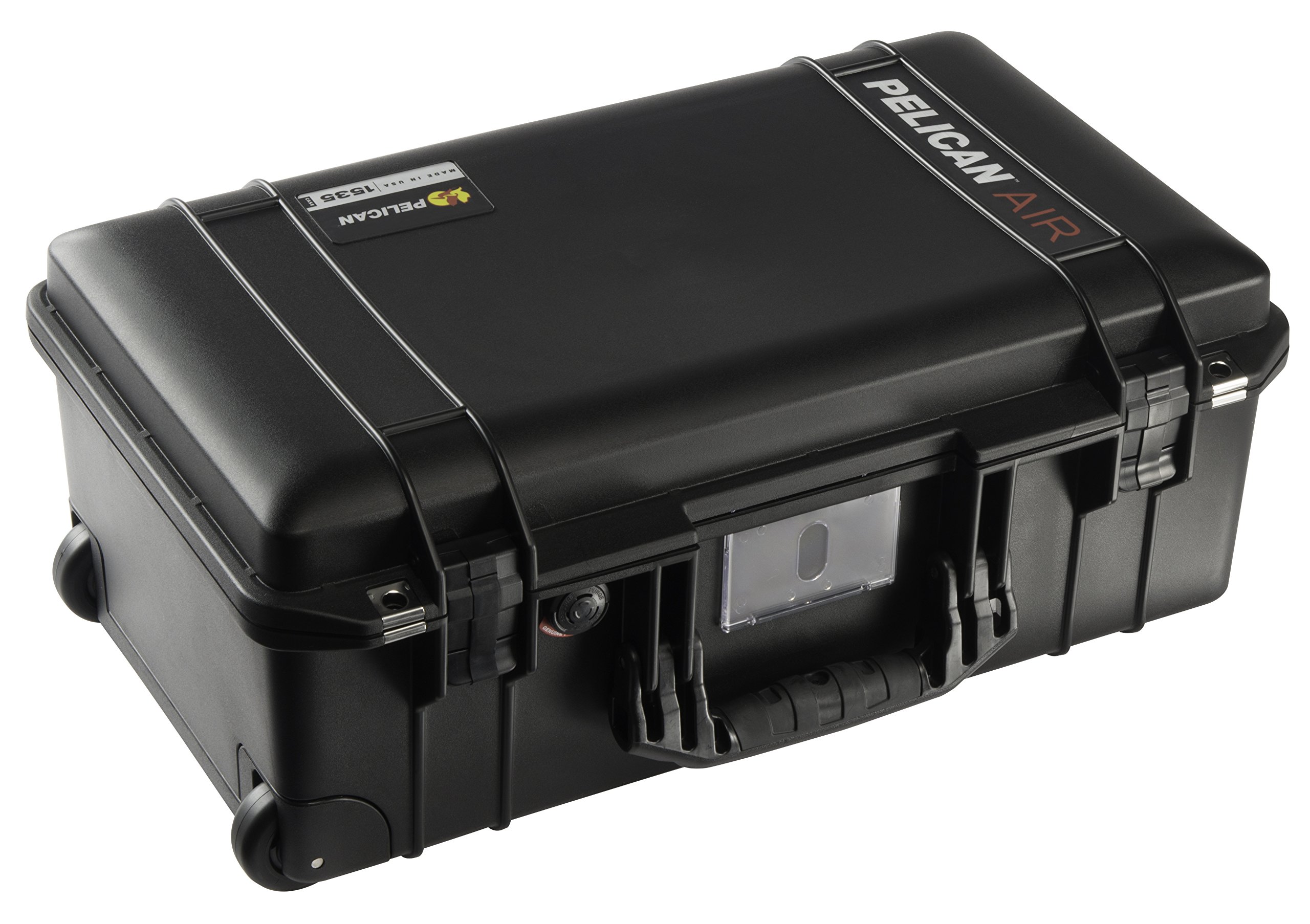 Pelican Air 1535 Waterproof Hard Case - Lightweight & Durable Travel Protection for Cameras, Electronics & Gear (Black) - Perfect for Air Travel, Outdoor Adventures & Equipment Storage