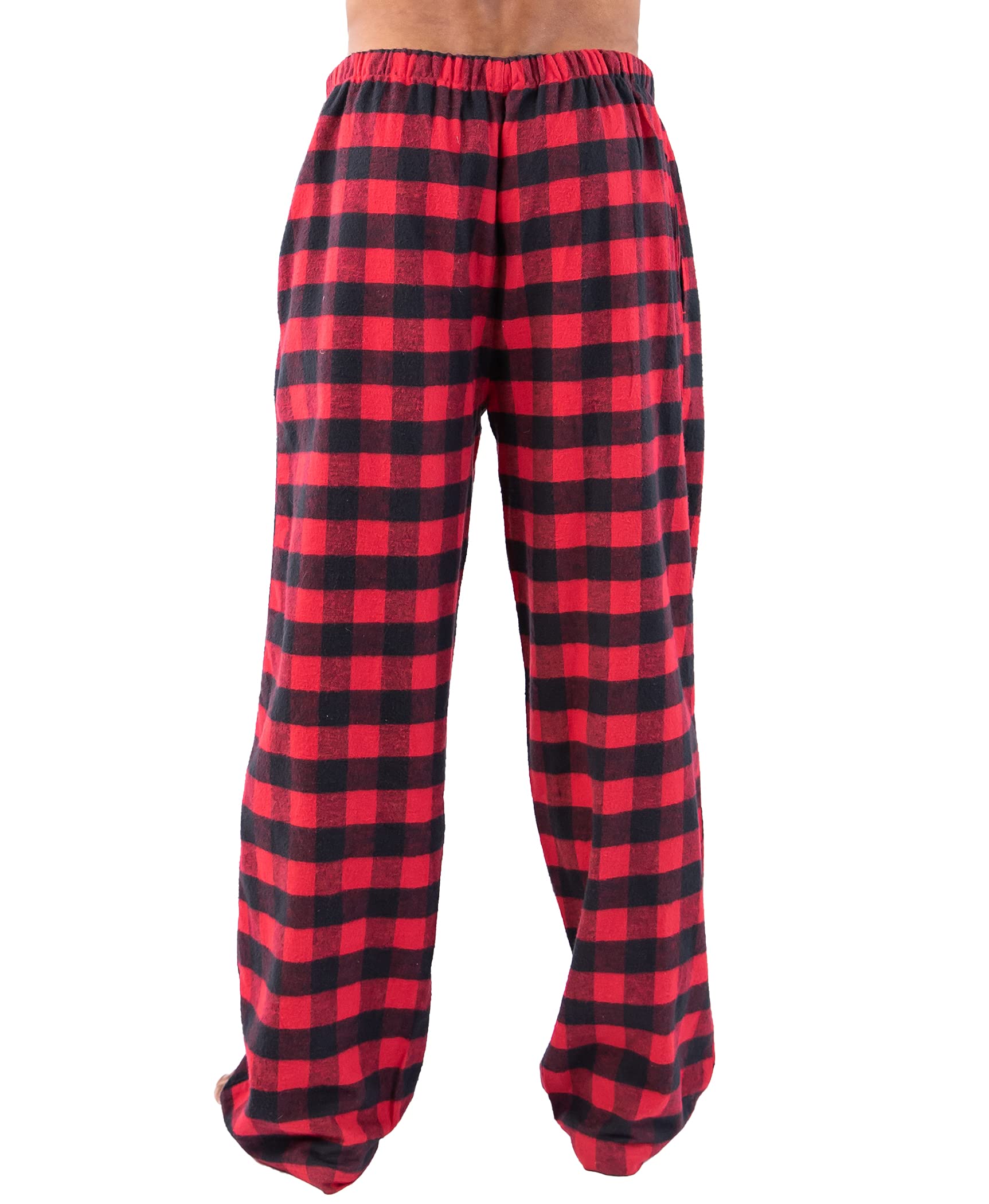 Cozy Men's Flannel Pajama Pants - Soft Lounge & Sleep Pants for Men - Comfortable Separate Bottoms - Perfect for Relaxing at Home, Lounging & Sleeping