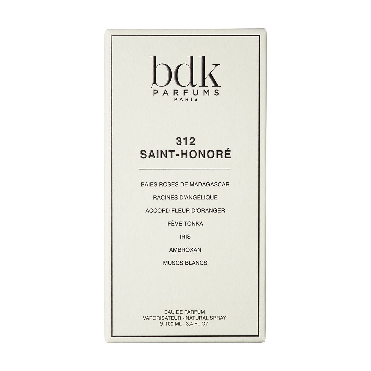 312 Saint Honore Eau de Parfum - Luxury French Perfume for Women, Floral Fruity Fragrance, Long Lasting Scent - Perfect for Date Night, Special Occasions & Daily Wear