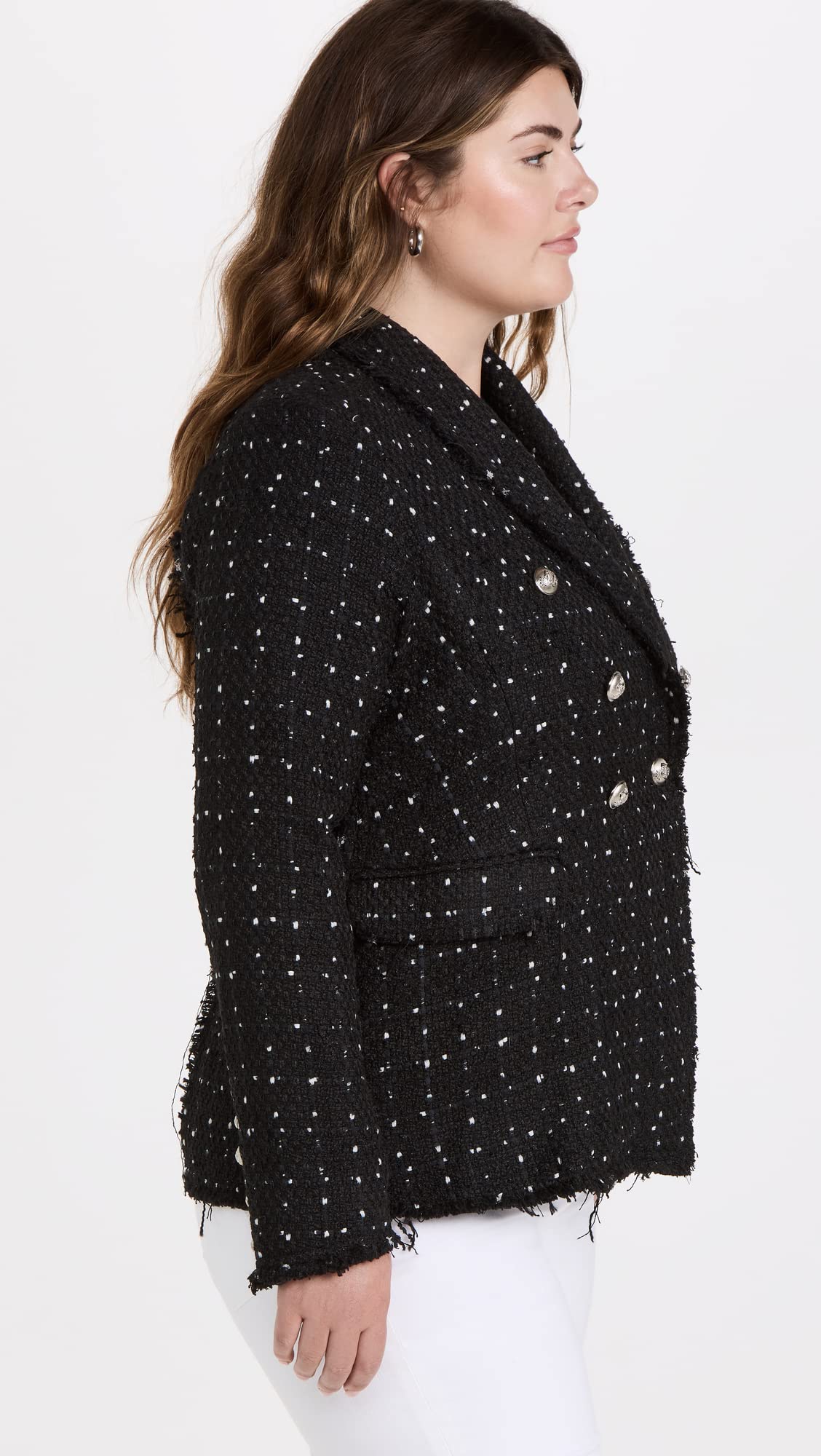 Women's Kendall Blazer Jacket - Elegant Tailored Fitted Office Wear for Business Women | Perfect for Work, Interviews & Professional Events