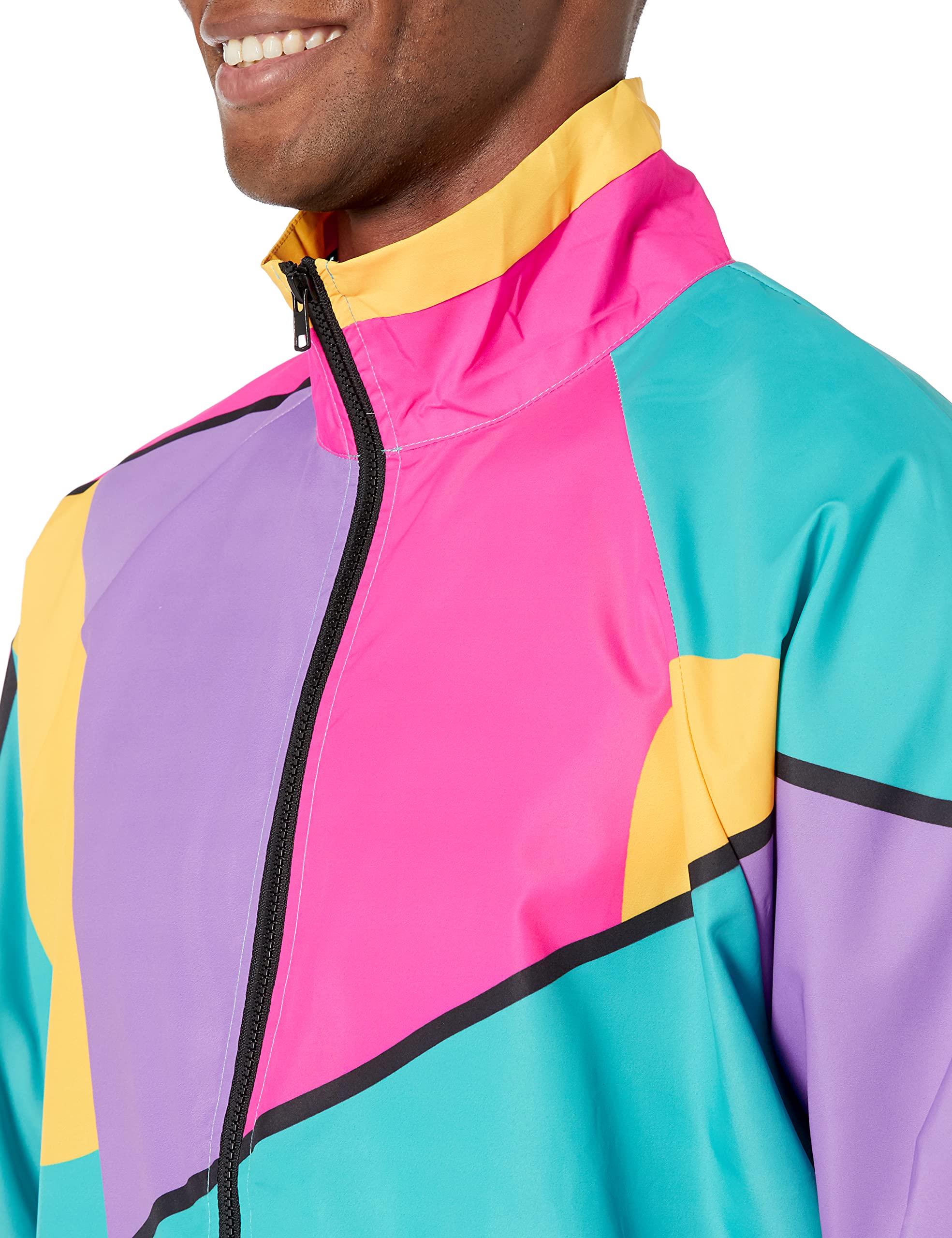 Vintage 80s & 90s Retro Windbreaker Jacket - Funny Guy Mugs Collection | Trendy Unisex Outerwear for Casual Wear, Street Style & Nostalgic Fashion