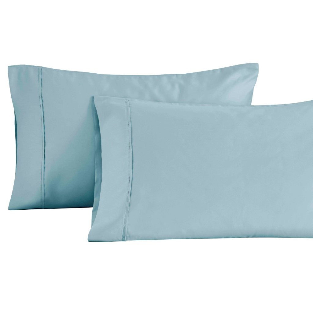 Premium 1400-1500 Thread Count Cotton Blend Pillowcase Set of 2 - Ultra Soft & Breathable Bedding for Side Sleepers & Hot Sleepers - Perfect for Master Bedroom, Guest Room & Luxury Hotels