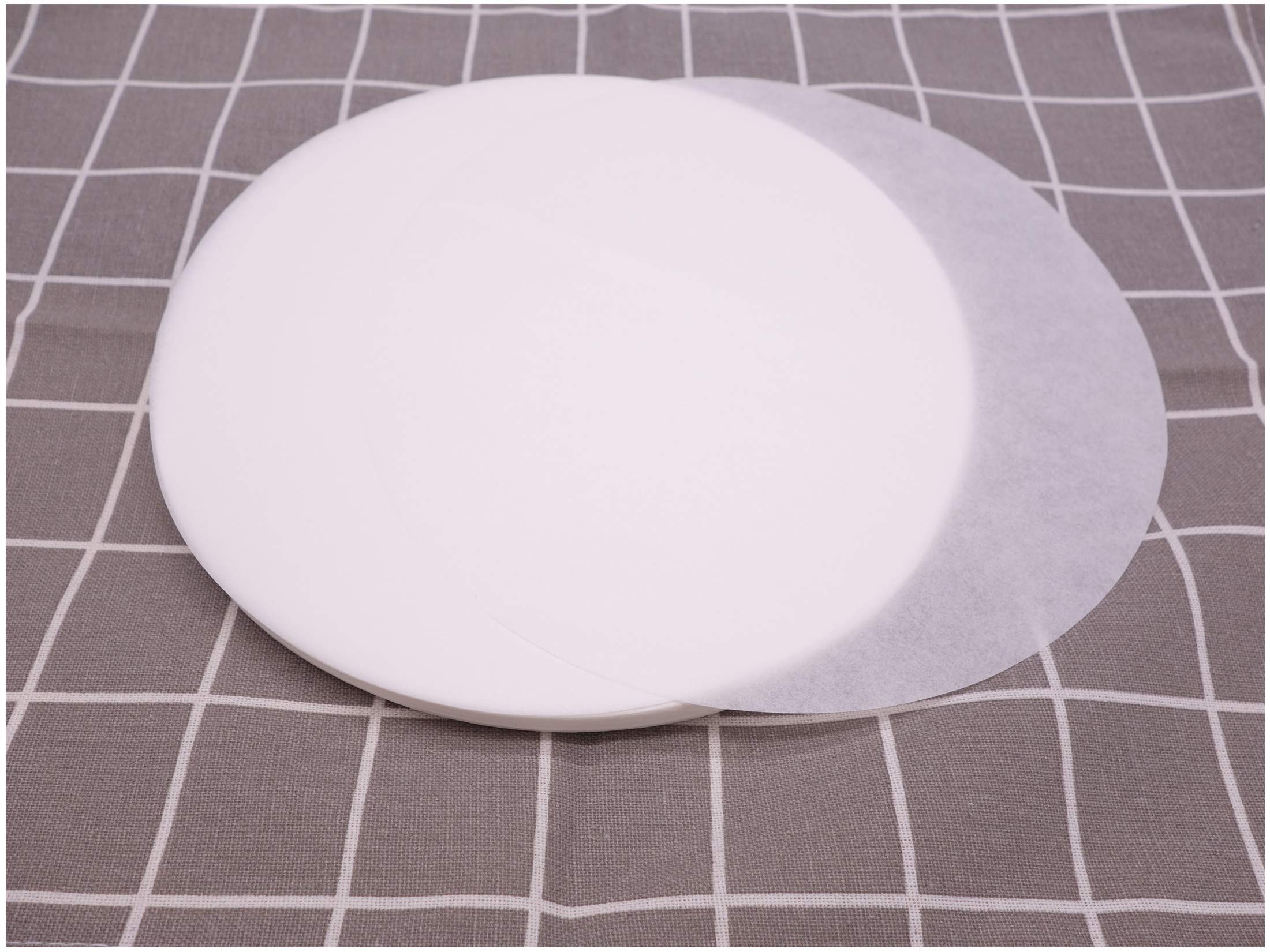 8 Inch Round Parchment Paper 200 Counts - Precut Baking Paper Rounds for Oven, Air Fryer, Pans & Cookie Sheets | Non-Stick, Greaseproof & Heat-Resistant for Baking, Roasting & Meal Prep