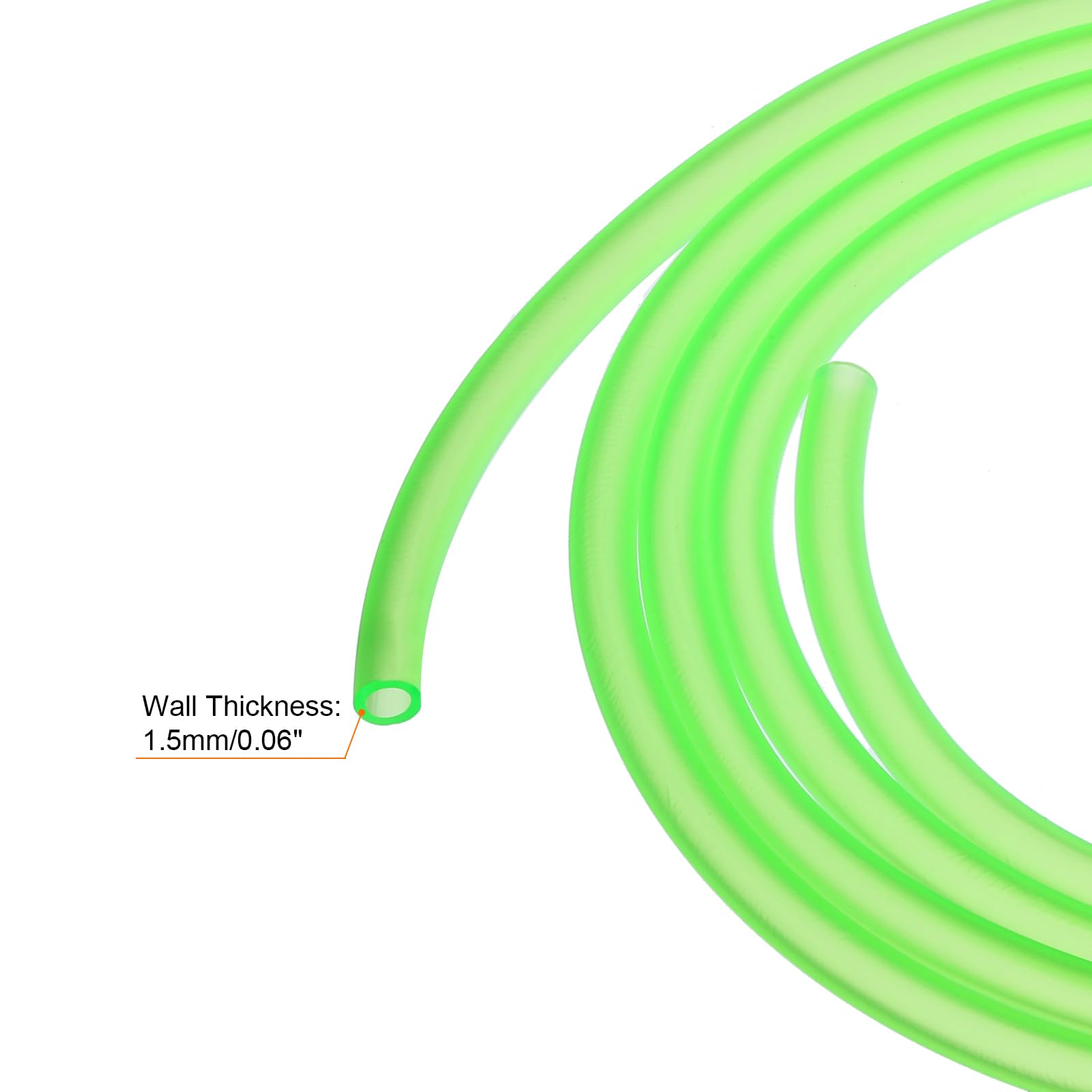 Premium MECCANIXITY PVC Petrol Fuel Line Hose 3/16