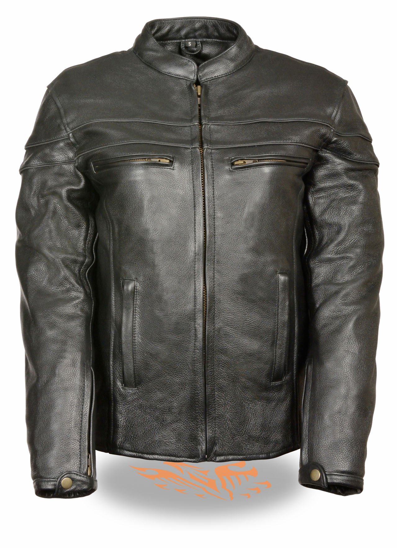 Milwaukee Leather Women's Sporty Scooter Crossover Jacket - Black Medium | Motorcycle Riding, Casual Outfits & Urban Fashion