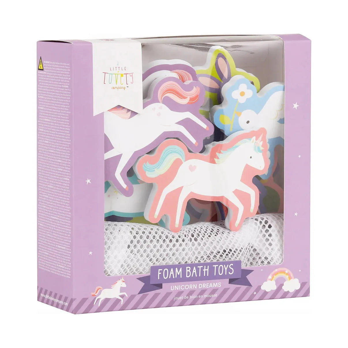Best Foam Bath Toys for Kids - Unicorn Dreams Set for Fun Bathtime Play | Safe & Non-Toxic Bath Time Gifts for Toddlers & Children