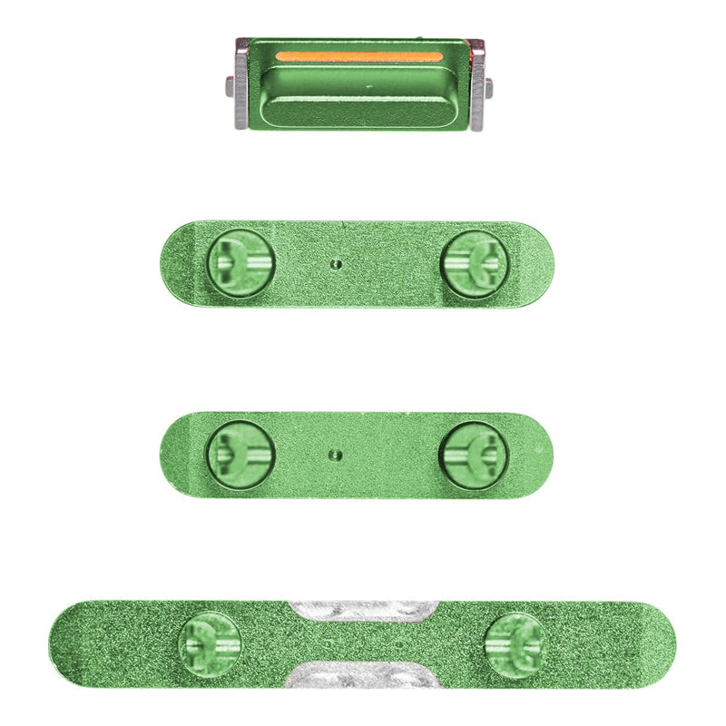 iPhone 12 Mini Replacement Side Buttons Set (4-Pack) - Volume & Power Buttons Repair Kit for DIY Fixes & Phone Maintenance