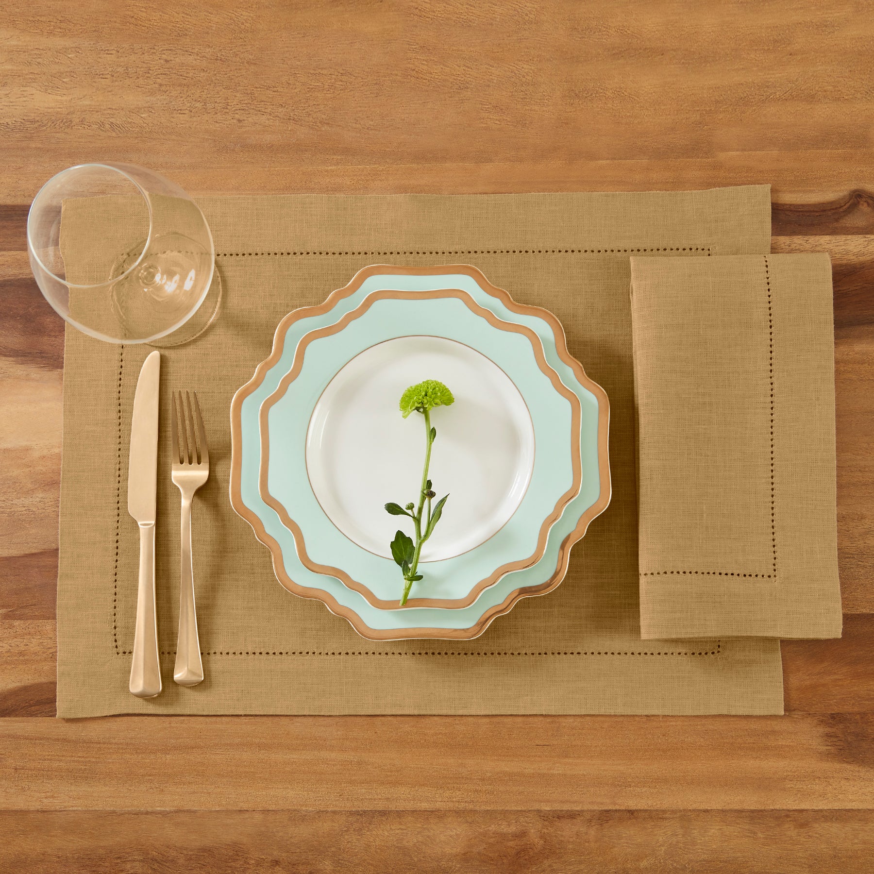 Premium Medium Weight Hemstitch Napkins - 12-Pack White Linen Dinner Napkins for Formal Dining, Weddings & Special Occasions