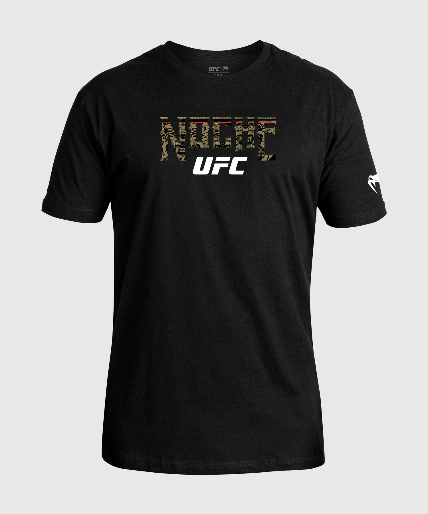 Men's UFC Unrivaled by Venum Classic T-Shirt - Black | Official MMA Fight Night Apparel for Training & Casual Wear