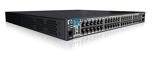 HP J9311A E3500-48G-POE+ 48-Port Gigabit Managed PoE+ Switch (Renewed) - Ideal for Business Networks, VoIP Systems & Security Camera Setups