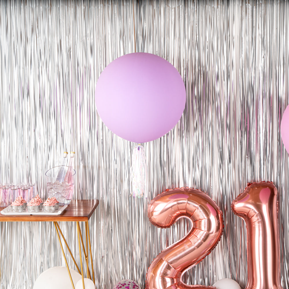 Pastel Purple Latex Balloons 36 Inch - Pack of 10 | Perfect for Birthday Parties, Baby Showers & Wedding Decorations
