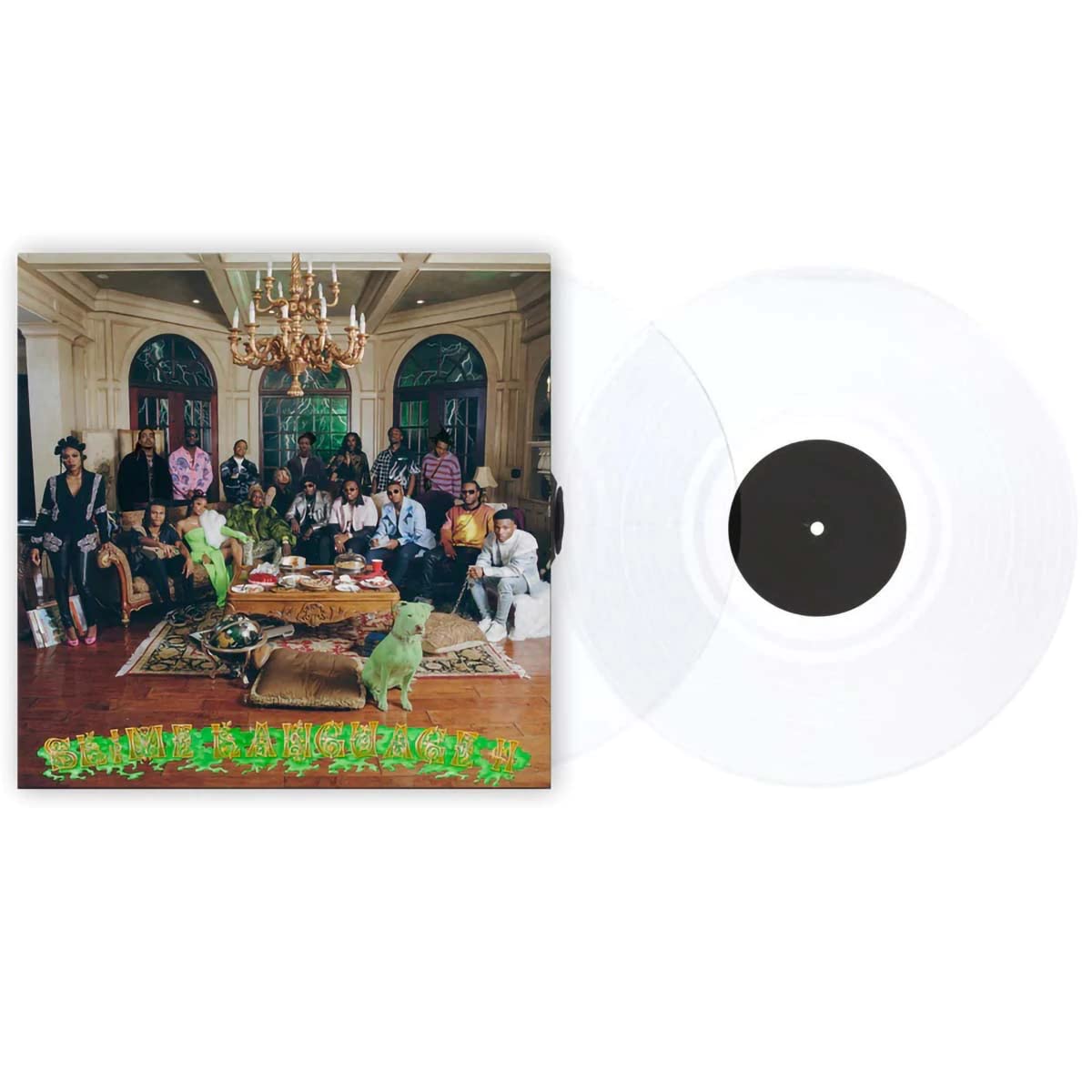 Slime Language 2 Exclusive Limited Edition Clear Colored Vinyl 2LP - Hip Hop Music Album for Collectors & Vinyl Enthusiasts - Perfect for Home Listening, Gifts & Music Collections