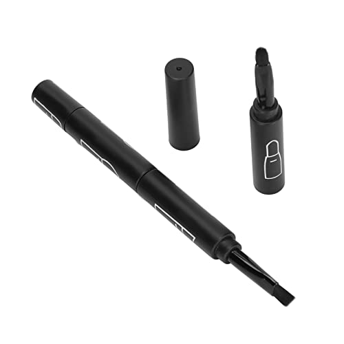 Professional 4-in-1 Retractable Makeup Brush Set - Telescopic Eyeshadow, Lip, Eyebrow & Concealer Brushes for Travel | Portable Cosmetic Brush Kit for Foundation, Blush & Face Makeup (Black) - Perfect for On-the-Go Touchups, Travel Makeup Bag & Professional Makeup Artists