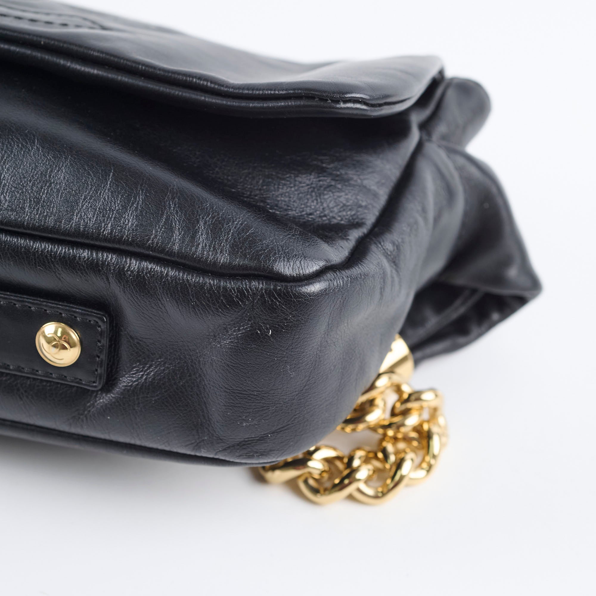 Chanel Rodeo Drive Flap Bag Black Leather - Luxury Designer Handbag for Women | Perfect for Parties, Date Nights & Special Occasions