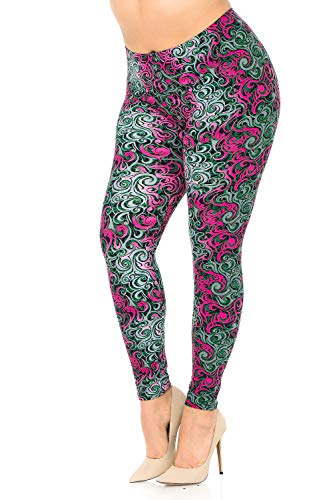 Fuchsia Tangled Swirl