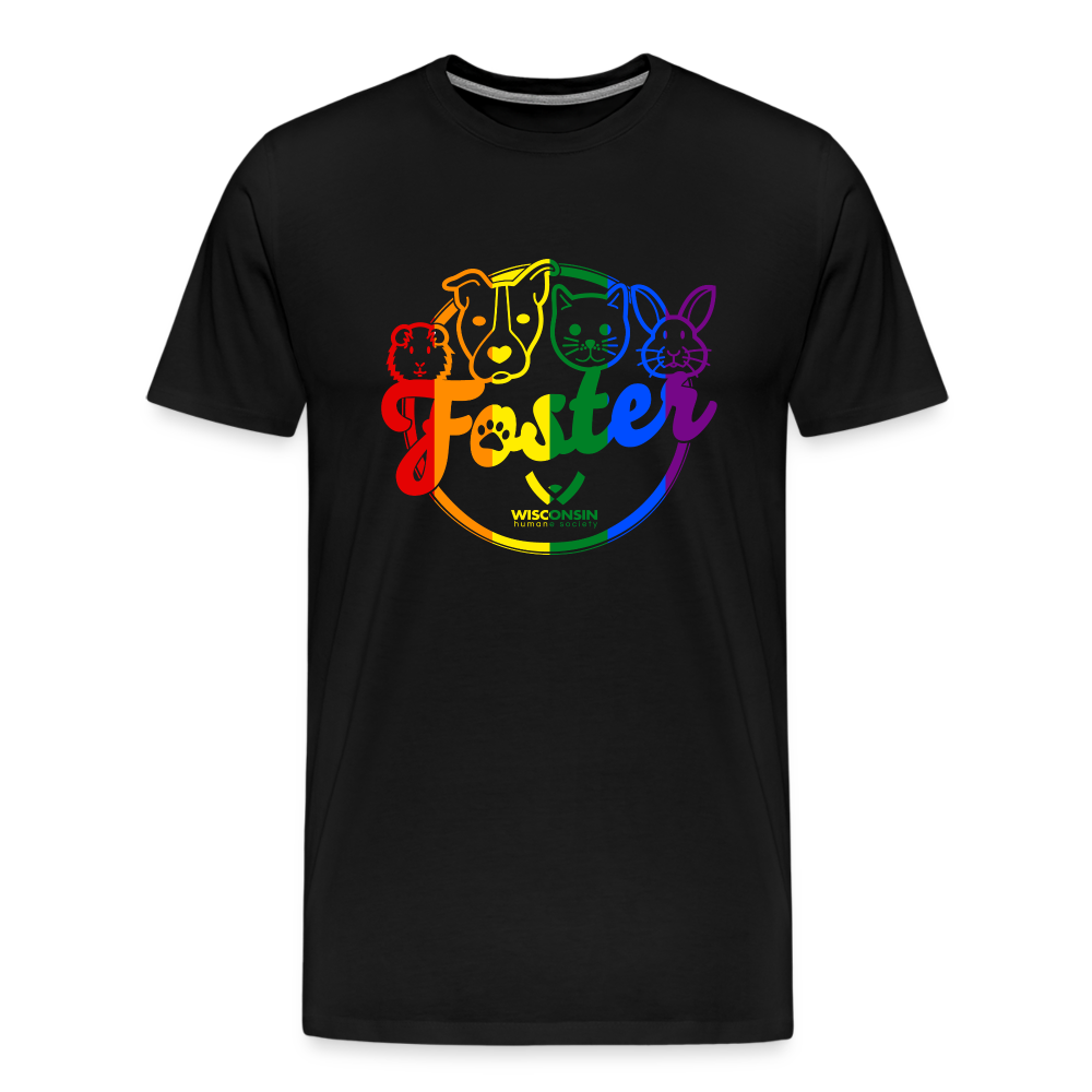 Foster Pride Premium Cotton T-Shirt for Men & Women - Comfortable Unisex Tee for Casual Wear, Fundraising Events & Awareness Campaigns