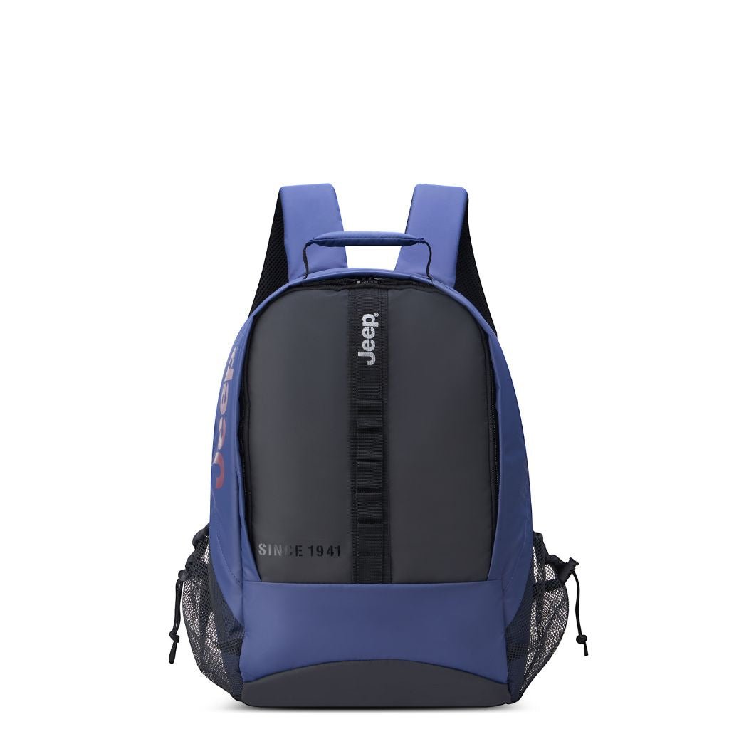 Jeep Versatile 15.6 Inch Laptop Backpack for Men & Women - Durable Water-Resistant Navy Blue Computer Bag - Perfect for Work, Travel & School