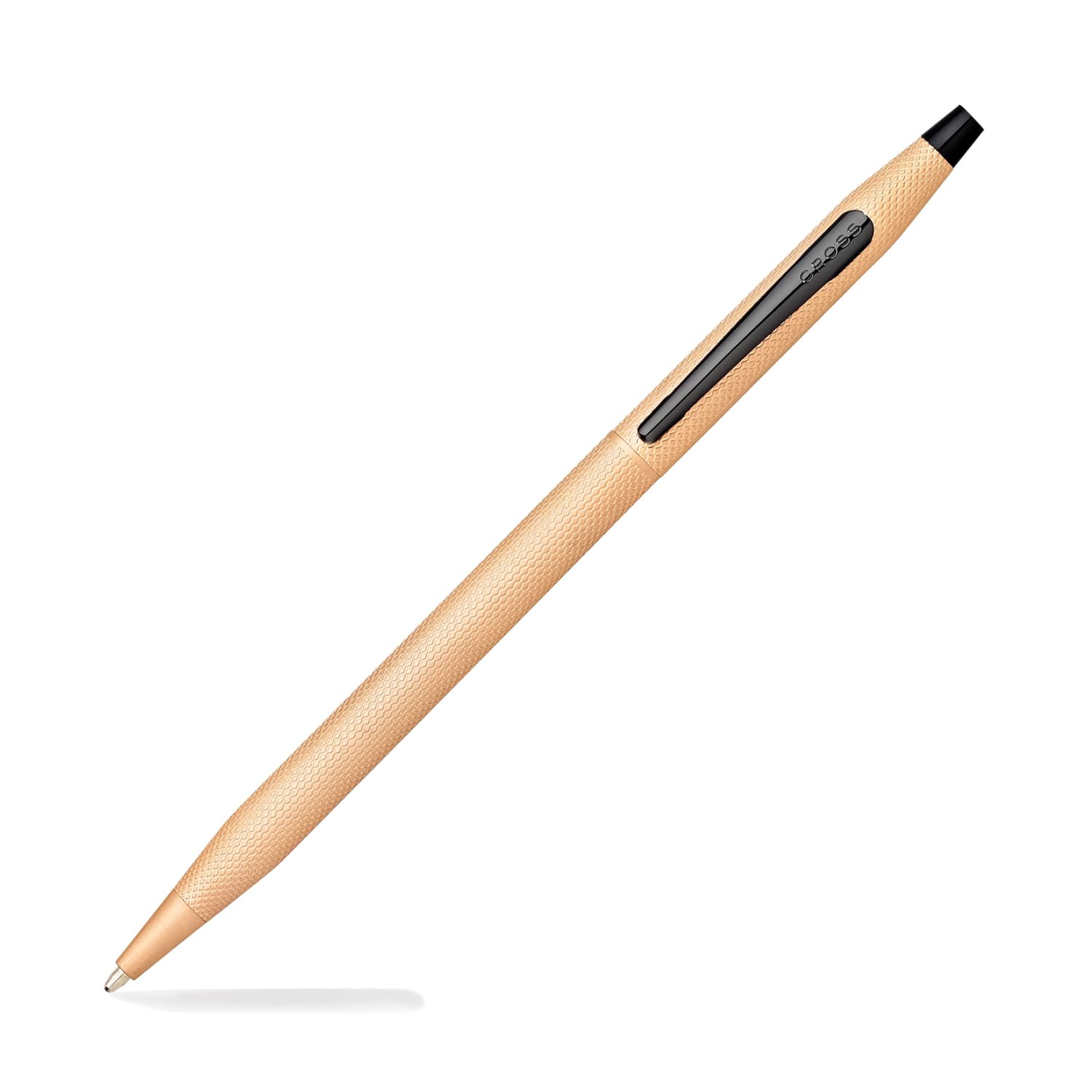 Premium Cross Classic Century Ballpoint Pen - Brushed Rose Gold PVD Finish with Diamond Engraving | Luxury Writing Gift for Professionals, Graduates & Executives | Perfect for Office, Business Meetings & Formal Occasions