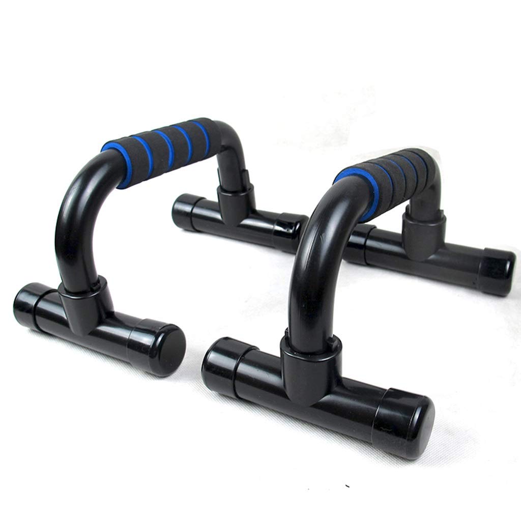 Premium I-Shaped Push-Up Bars for Men - H-Type Home Gym Equipment for Arm, Chest & Ab Workouts - Non-Slip Blue Pushup Stands (23x15x14cm) - Perfect for Home Training, CrossFit & Strength Building