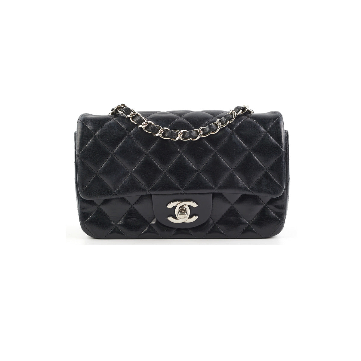 Chanel Mini Rectangular Lambskin Black Crossbody Bag - Luxury Designer Handbag for Women, Perfect for Evening Parties & Date Nights