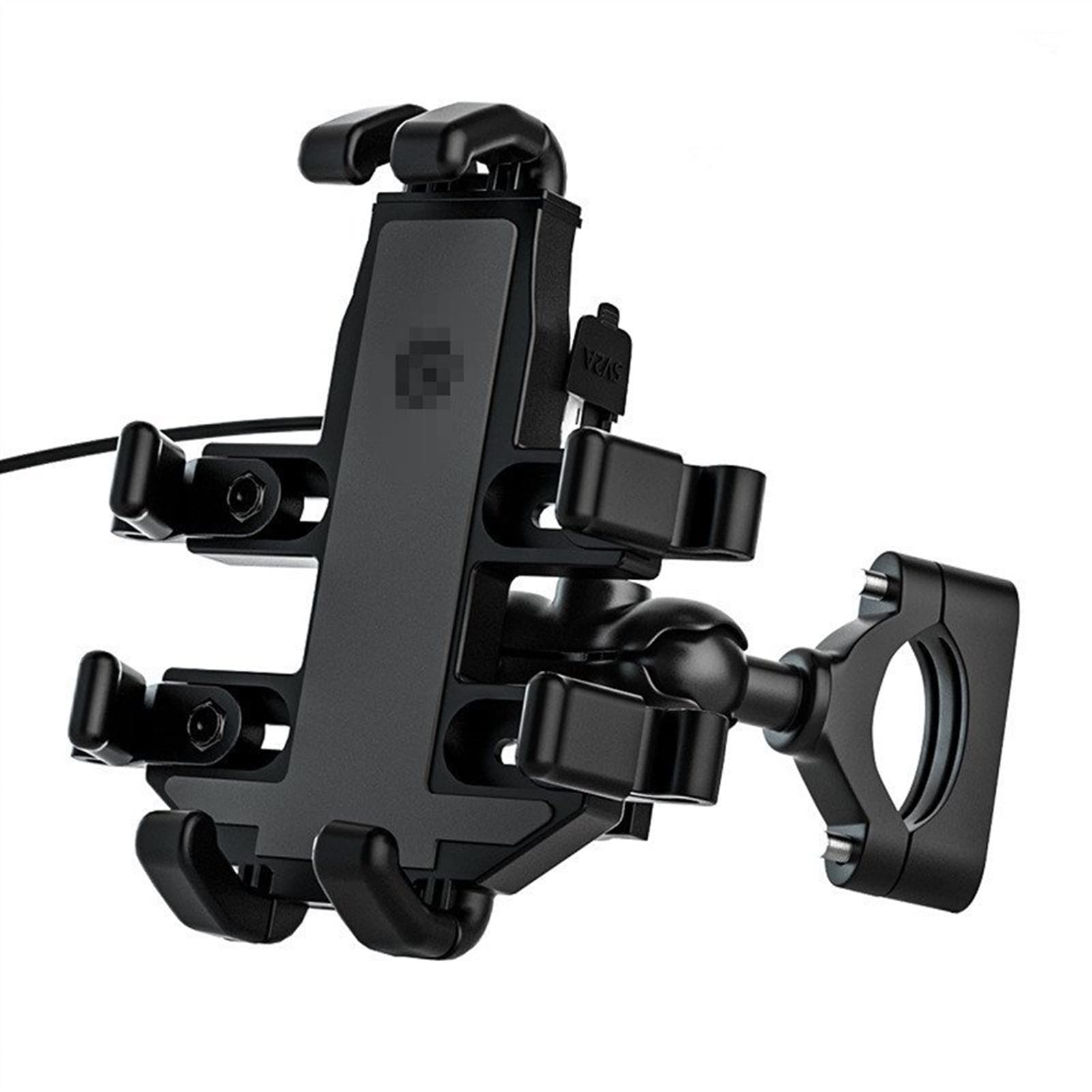 TSTS Motorcycle Phone Mount - Aluminum Alloy 360° Rotating Bike Phone Holder for iPhone & Android - Perfect for Motorcycle, Bicycle, Scooter & Outdoor Adventures