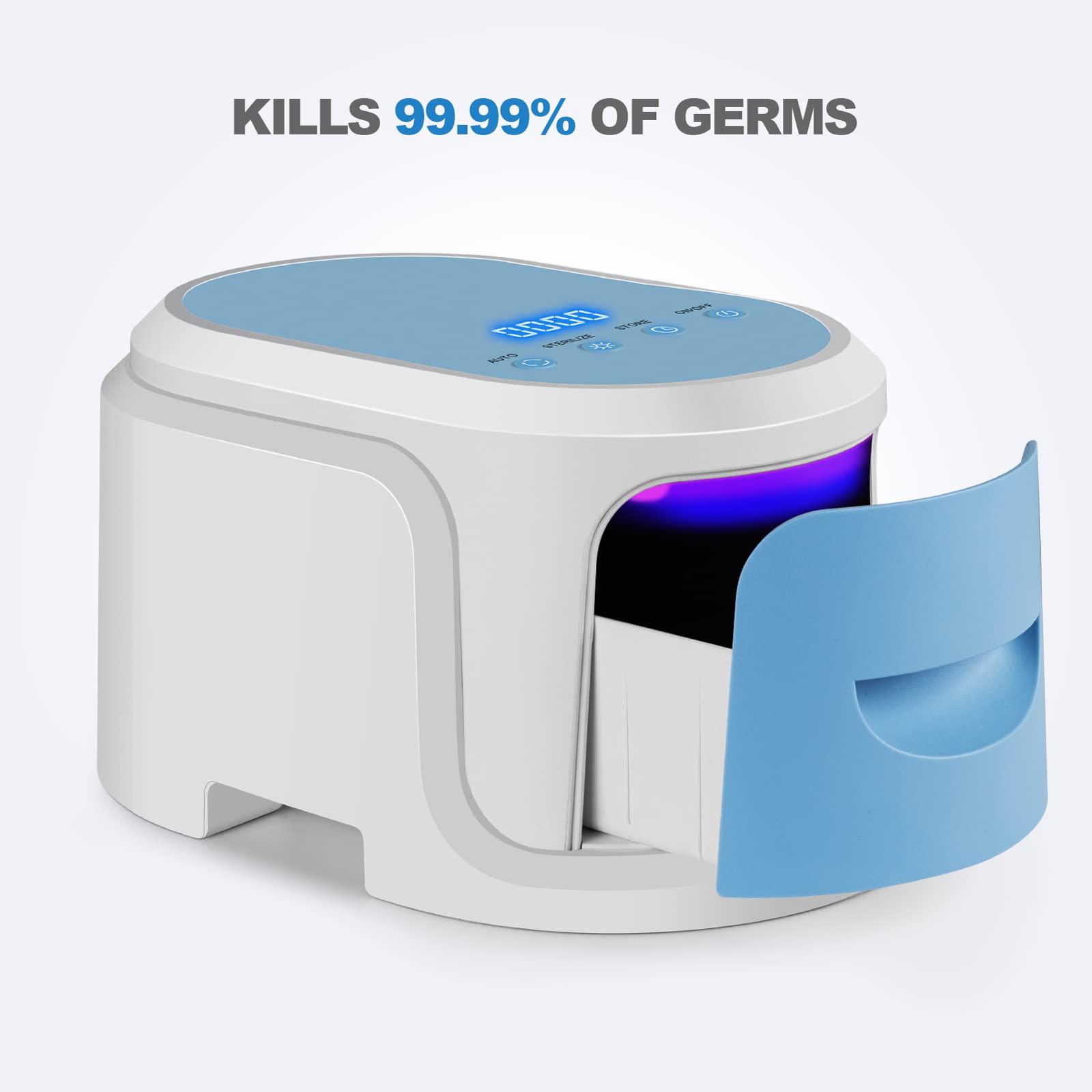 2025 Newest UV Sanitizer Box - Portable Disinfection Machine for Home, Travel & Baby Care | Sanitizes Masks, Phones, Bottles & More | Compact UV Sterilizer for Daily Hygiene & Germ Protection