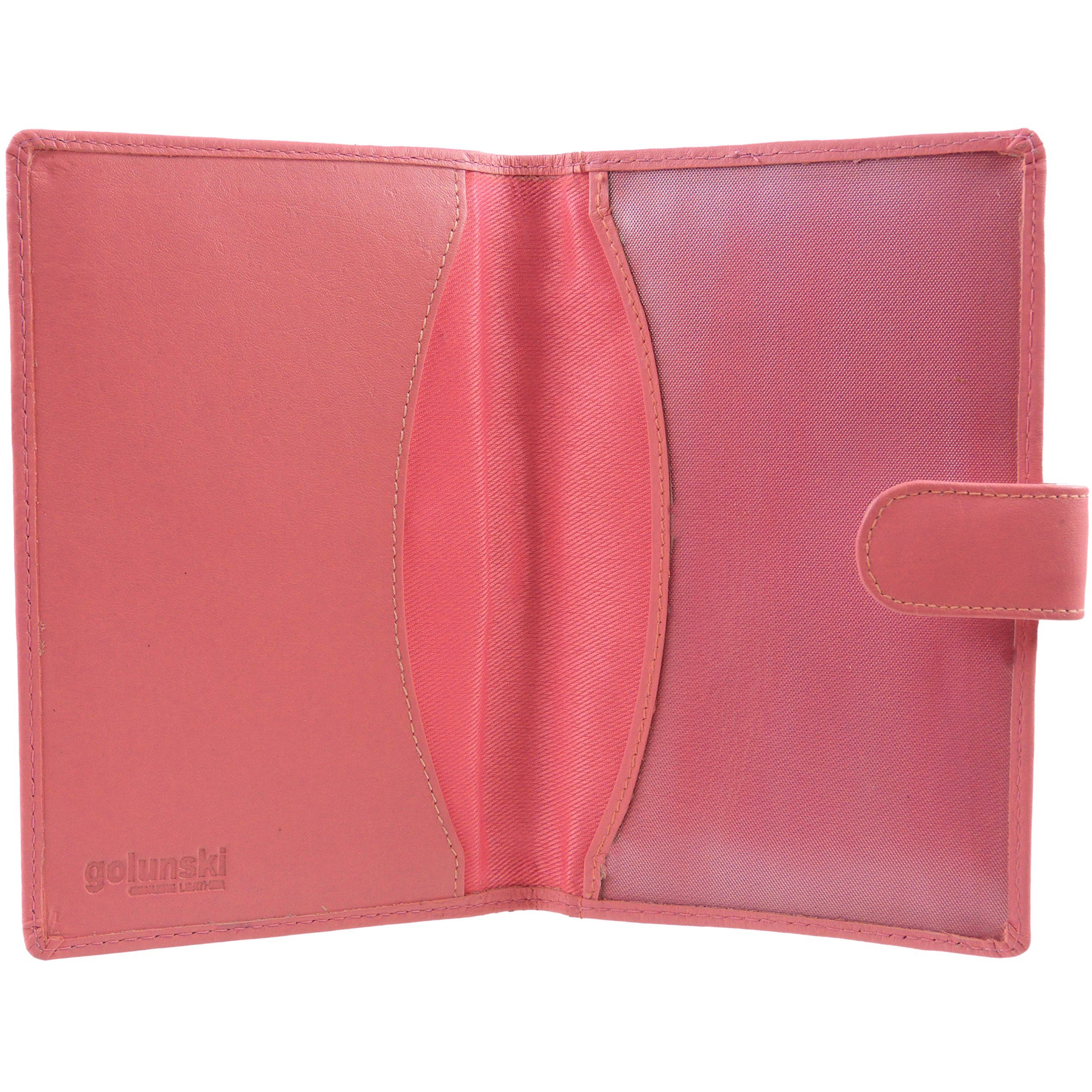 Women's Genuine Leather Passport Holder - RFID Blocking Travel Wallet Organizer for Documents & Credit Cards - Perfect for International Travel & Business Trips