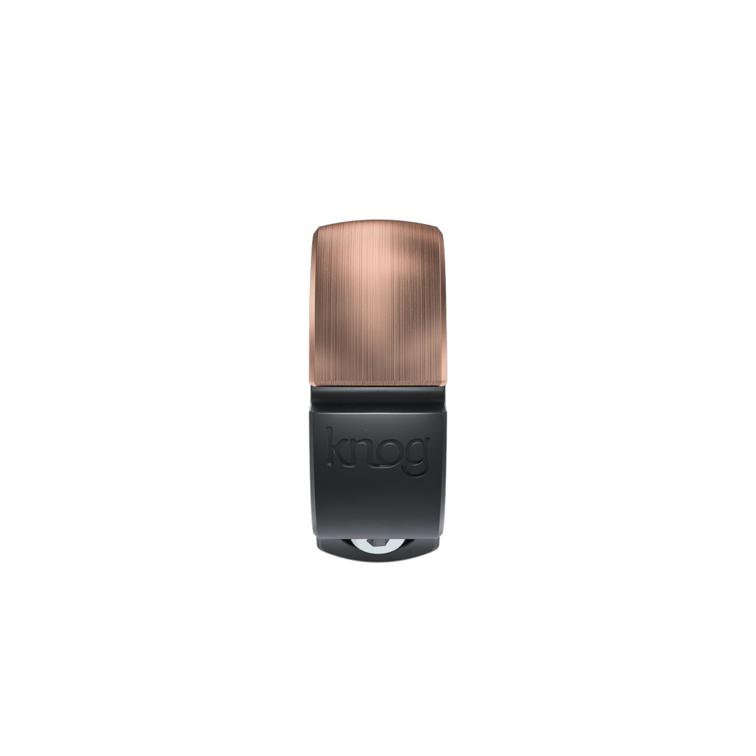 Knog Oi Classic Bike Bell - Durable & Loud Bicycle Bell for Urban Commuters, Mountain Bikes & Kids Bikes - Perfect for Safety & Style on Road or Trail Rides