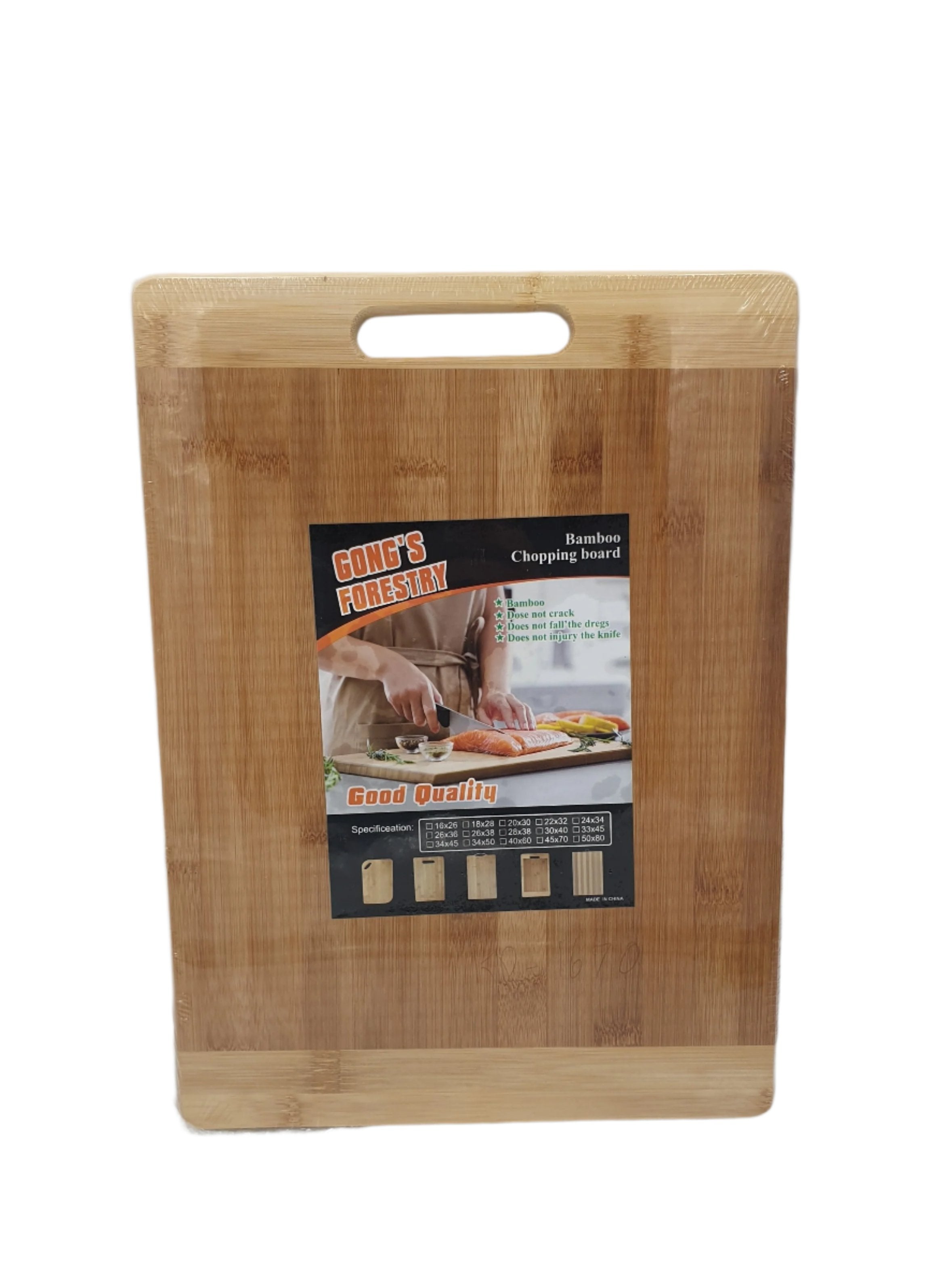 14.75x10.75 Inch Premium Bamboo Cutting Board for Kitchen - Durable Wood Chopping Board for Meat, Vegetables & Fruits - Perfect for Home Cooking & Food Prep
