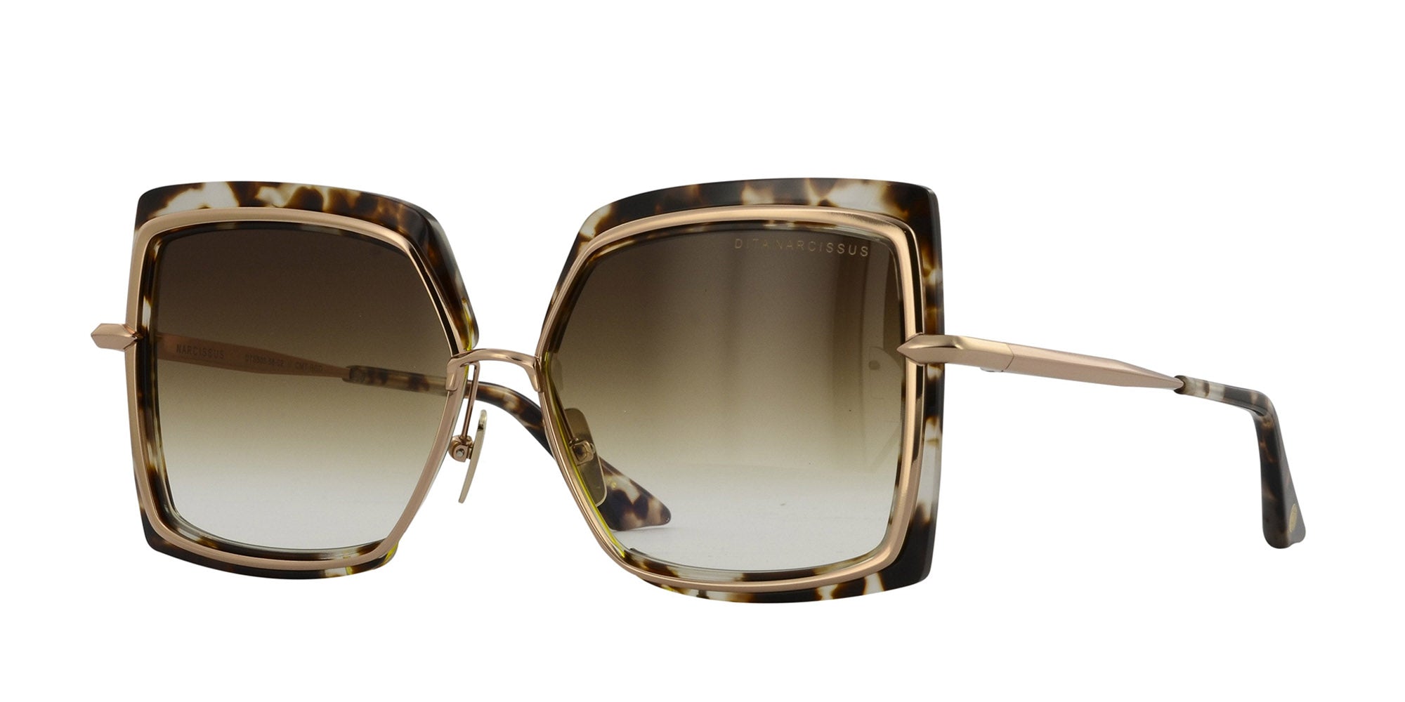 DITA Narcissus DTS503 Sunglasses - Luxury Polarized UV Protection Aviator Sunglasses for Men & Women | Perfect for Driving, Travel & Outdoor Activities