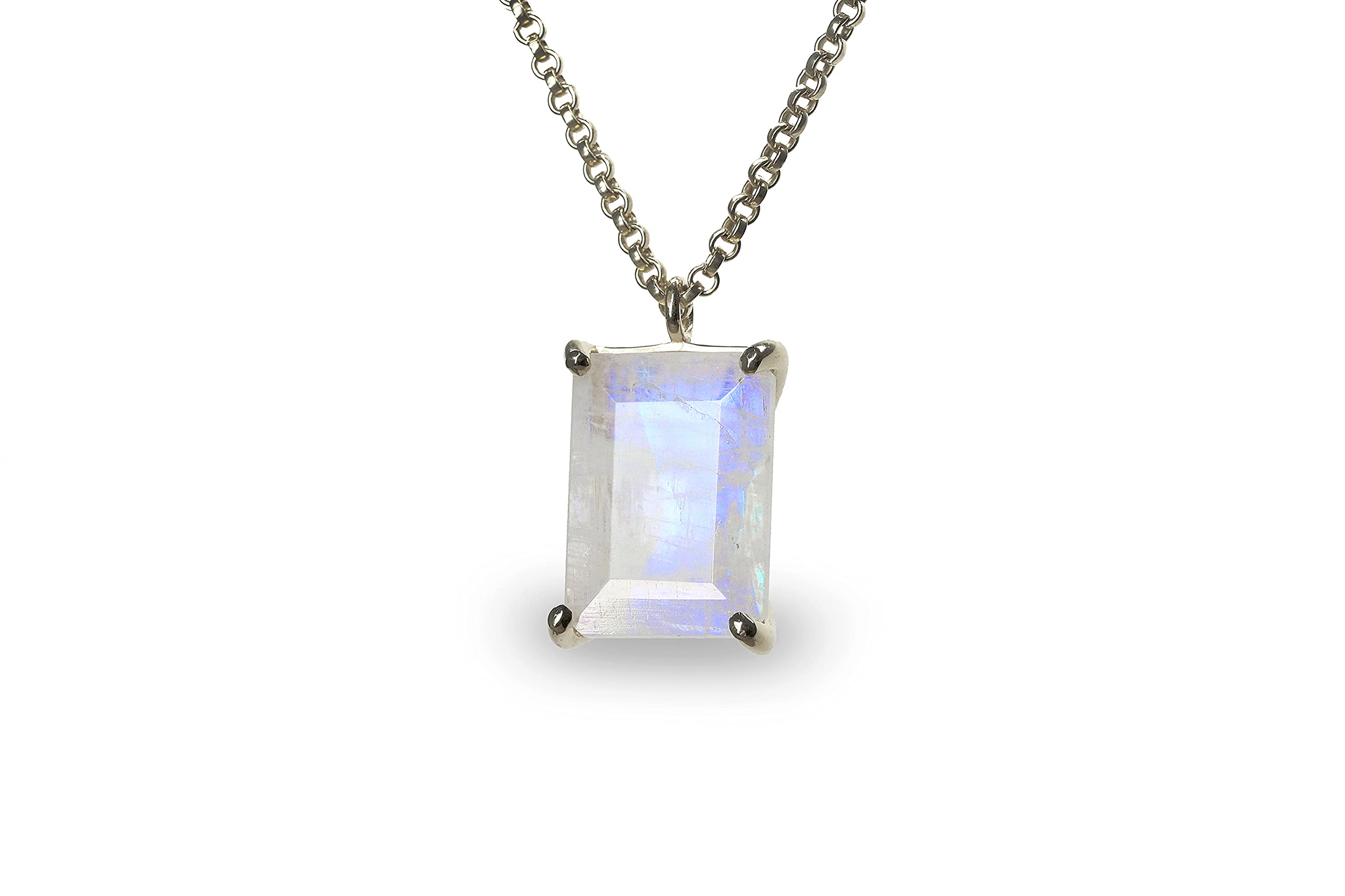 Moonstone Necklace for Women - Elegant June Birthstone Jewelry - Handmade Pendant for Mom, Wife, Sister & Girlfriend - Perfect for Wedding, Anniversary, Prom & Holiday Gifts | Great for Date Nights, Office Wear & Special Occasions