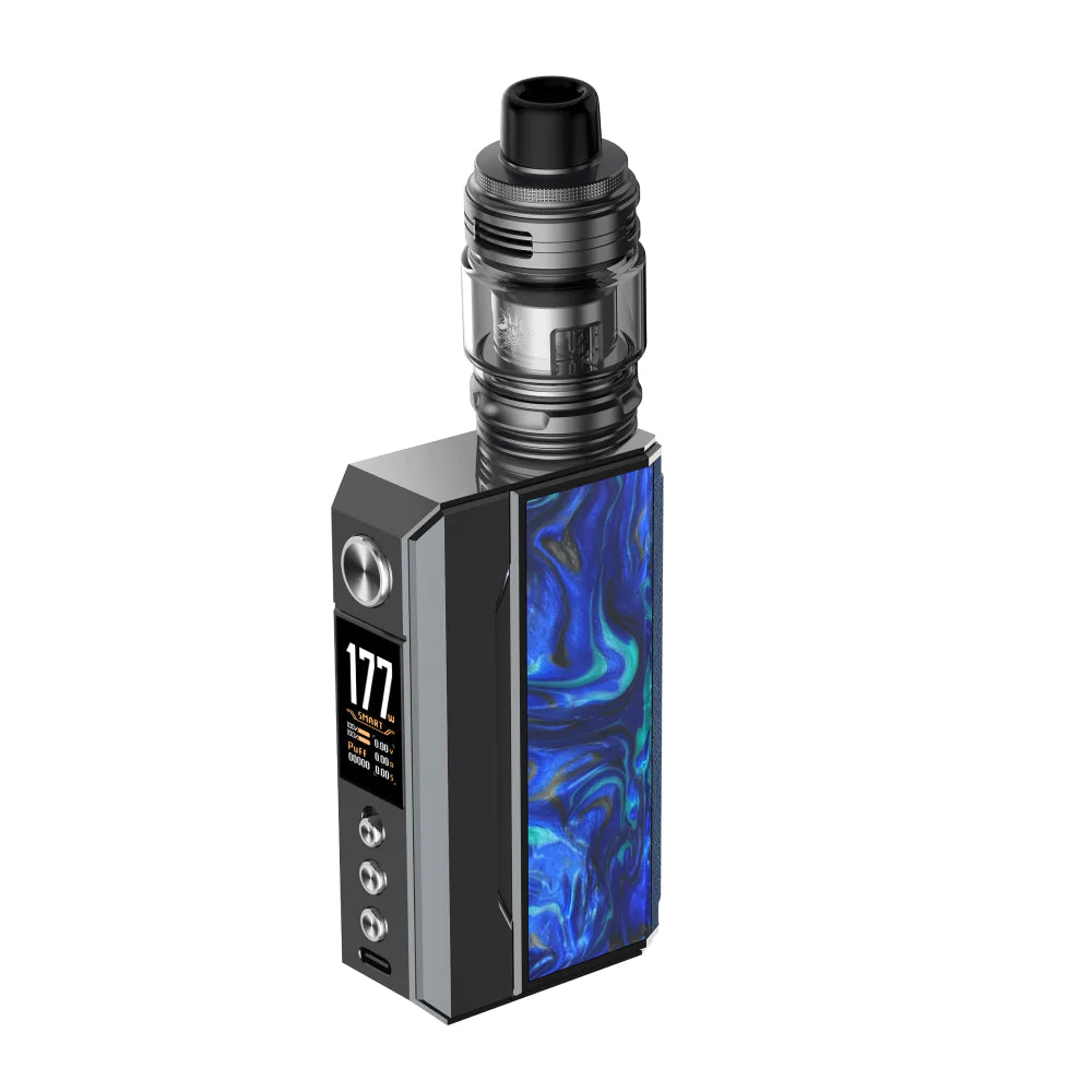 Drag 4 177W High Powered Vape Starter Kit - Perfect for Cloud Chasing & Sub-Ohm Vaping | Advanced Box Mod with Long Battery Life for Vapers & Enthusiasts