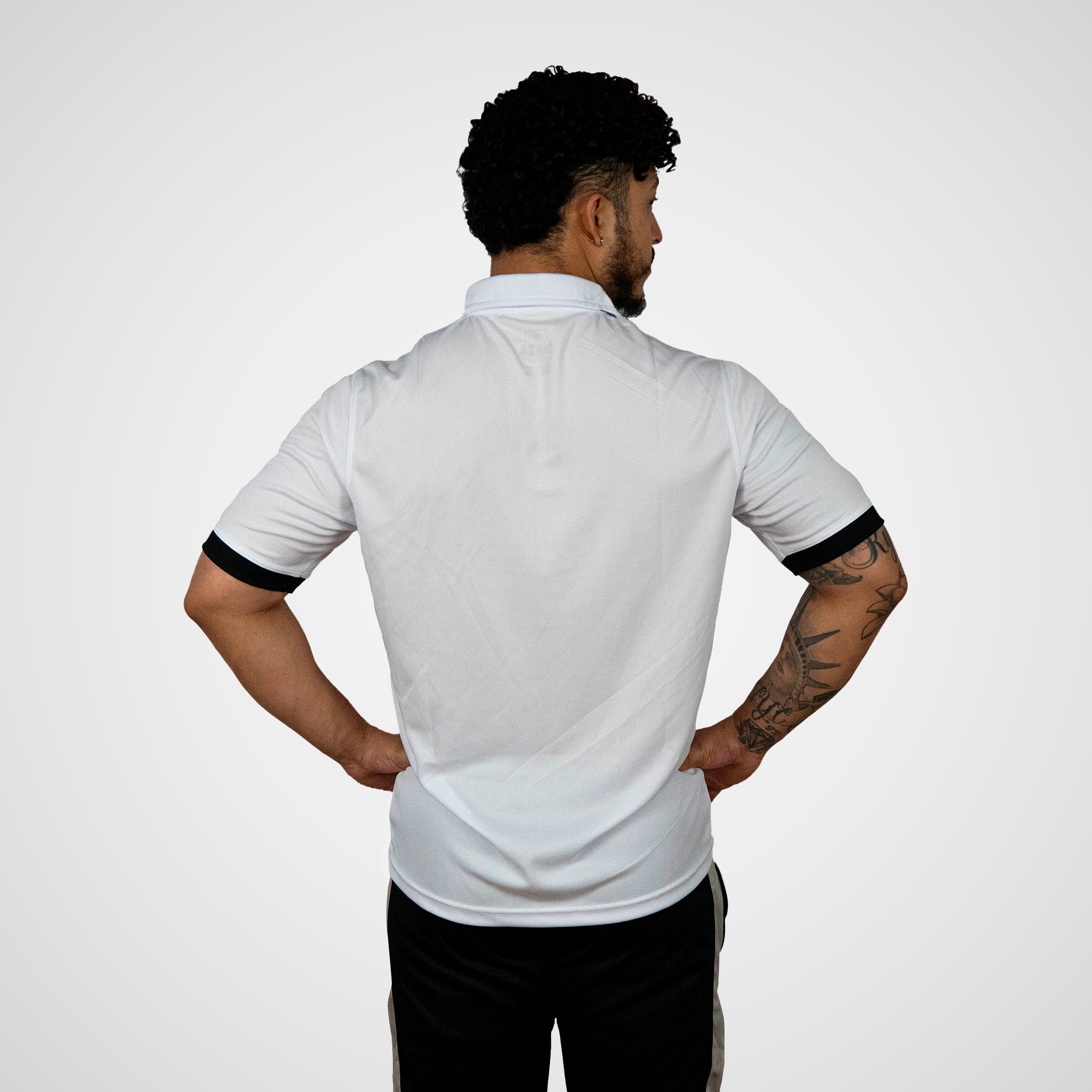 Brooklyn FC White Polo Shirt for Men - Breathable Cotton Short Sleeve Casual Golf Tennis Soccer Sports Tee - Perfect for Work, Gym, and Weekend Outings