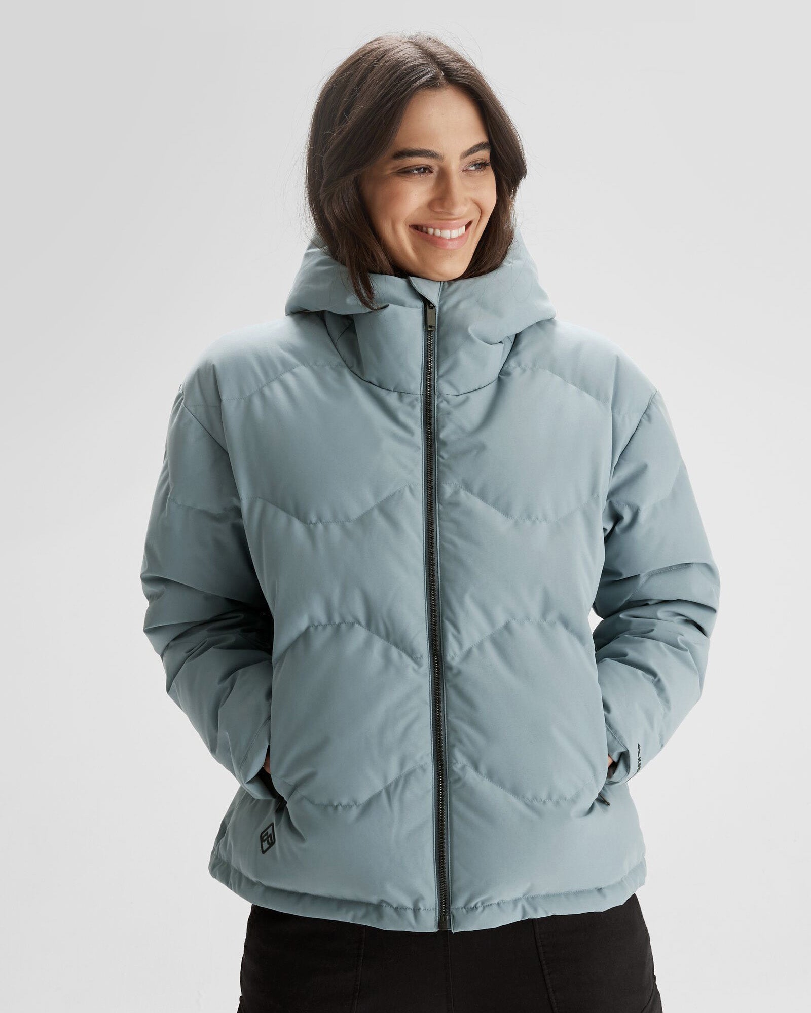 Women's Frisco X Hooded Down Jacket - Lightweight Warm Winter Coat with Water-Resistant Shell | Perfect for Outdoor Activities, Skiing & Cold Weather Fashion