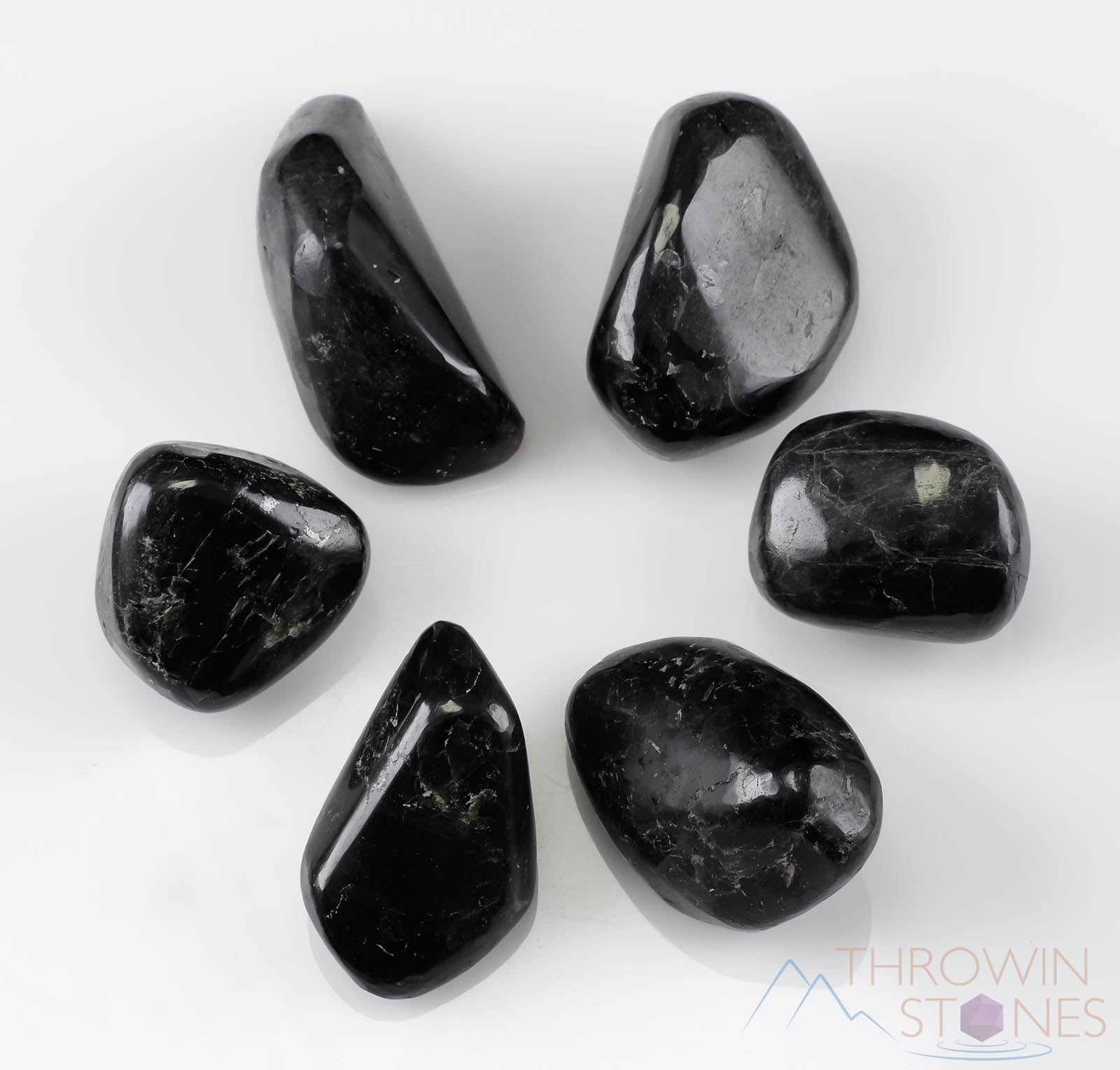 Black Star Diopside Tumbled Stones - Natural Healing Crystals for Meditation, Reiki, and Chakra Balancing - Self Care Gemstones for Relaxation & Spiritual Growth (E1447)