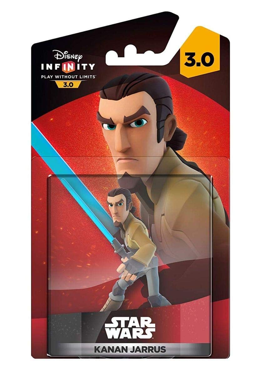 Disney Infinity 3.0 Star Wars Kanan Jarrus Action Figure - Compatible with PS4, PS3, Xbox 360, Xbox One & Nintendo Wii U - Collectible Toy for Kids & Fans - Perfect for Gameplay & Display