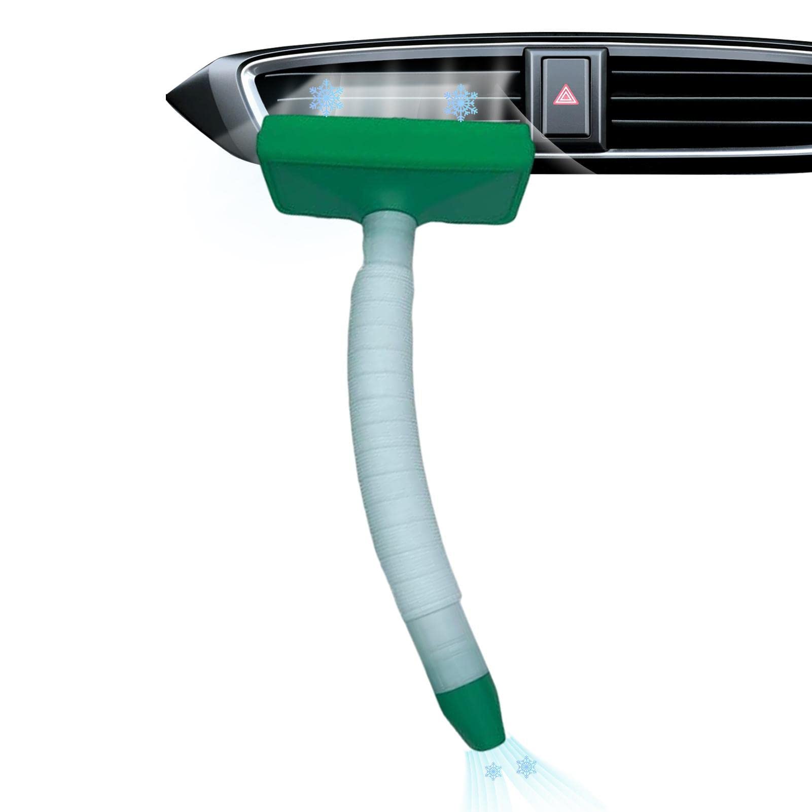 Shakven Men's Car Cooler Vent Extender Hose - Easy-to-Use AC Vent Extension for Year-Round Comfort, Perfect for Summer Cooling & Winter Warmth, Ideal for Long Drives & Road Trips