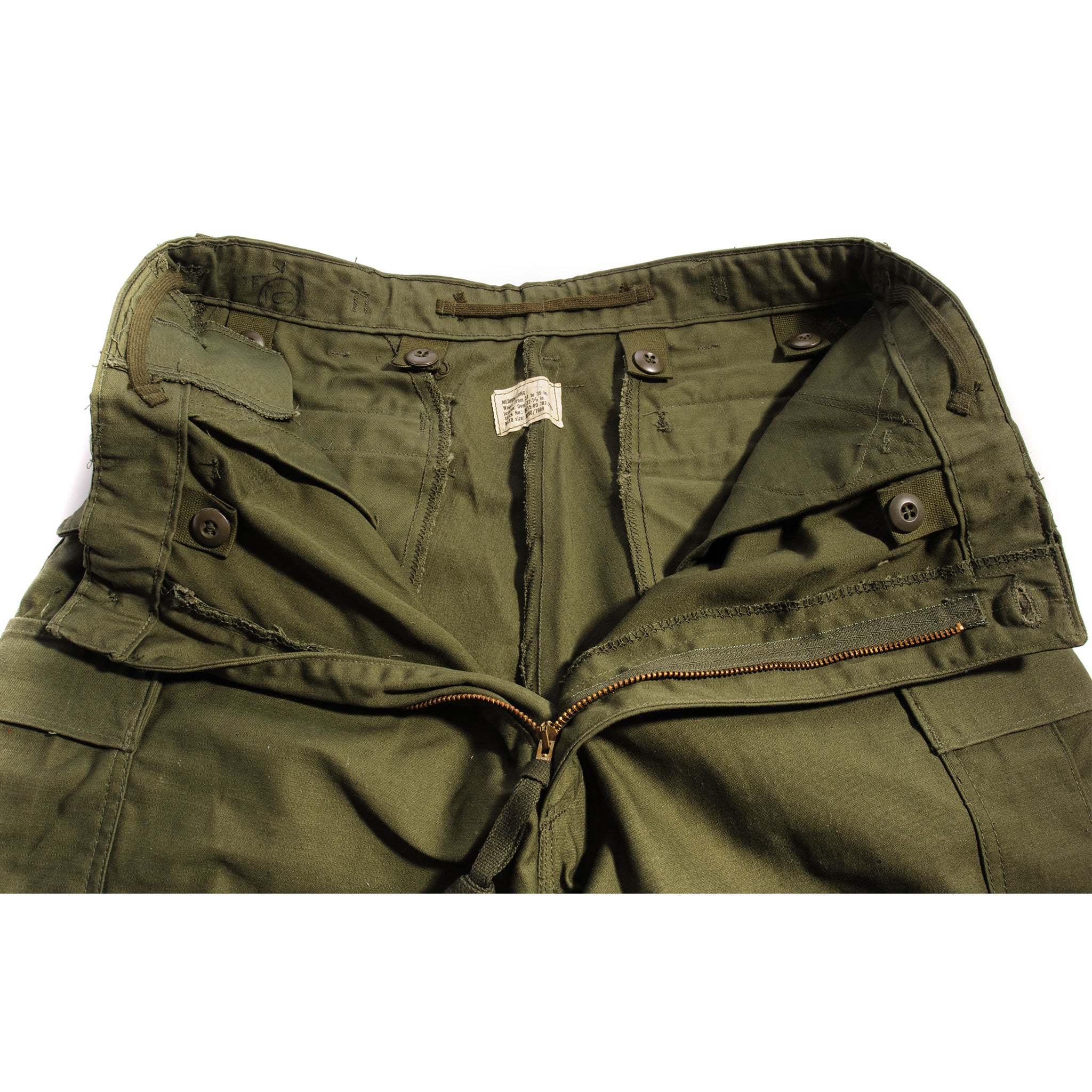 US Army Cold Weather Field Trousers Pants - Medium Long Size (1978 Issue) - Durable Military Pants for Outdoor Camping, Hiking & Survival Activities