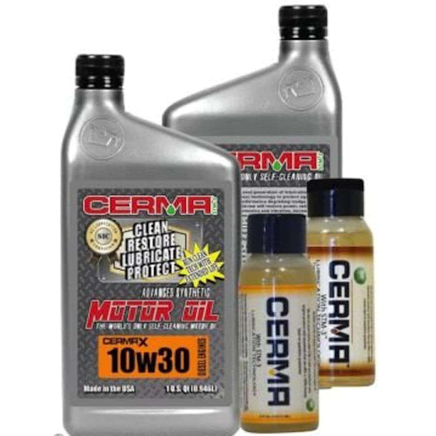 **Cermax Diesel Ceramic Synthetic Oil 15W40 - 6 Quarts Engine Oil for 1 to 2.8L Diesel Engines with Automatic Transmission - High Performance Lubrication for Trucks, SUVs & Heavy-Duty Vehicles**