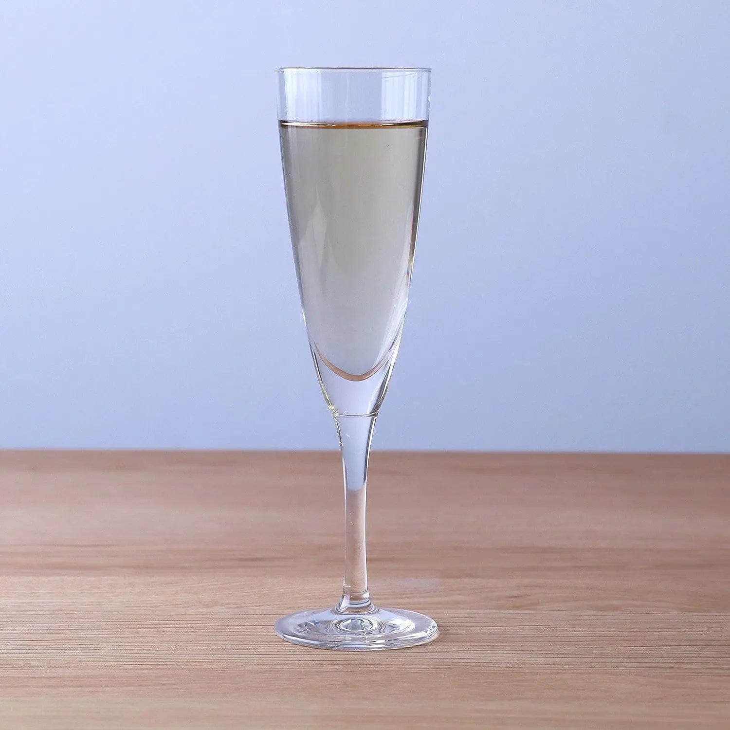 Aderia Soda Lime Glass Flute Beer Glasses - Set of 3 (170ml Each) - Perfect for Craft Beer, Champagne & Cocktails - Elegant Barware for Home & Restaurant Use