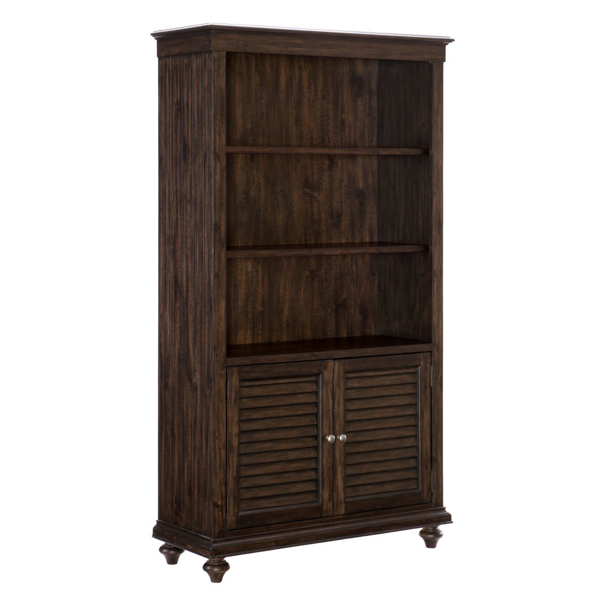 Cardano Collection Bookcase - Stylish Wooden Bookshelf for Home & Office Organization | Perfect for Living Room, Bedroom, or Study Room Decor