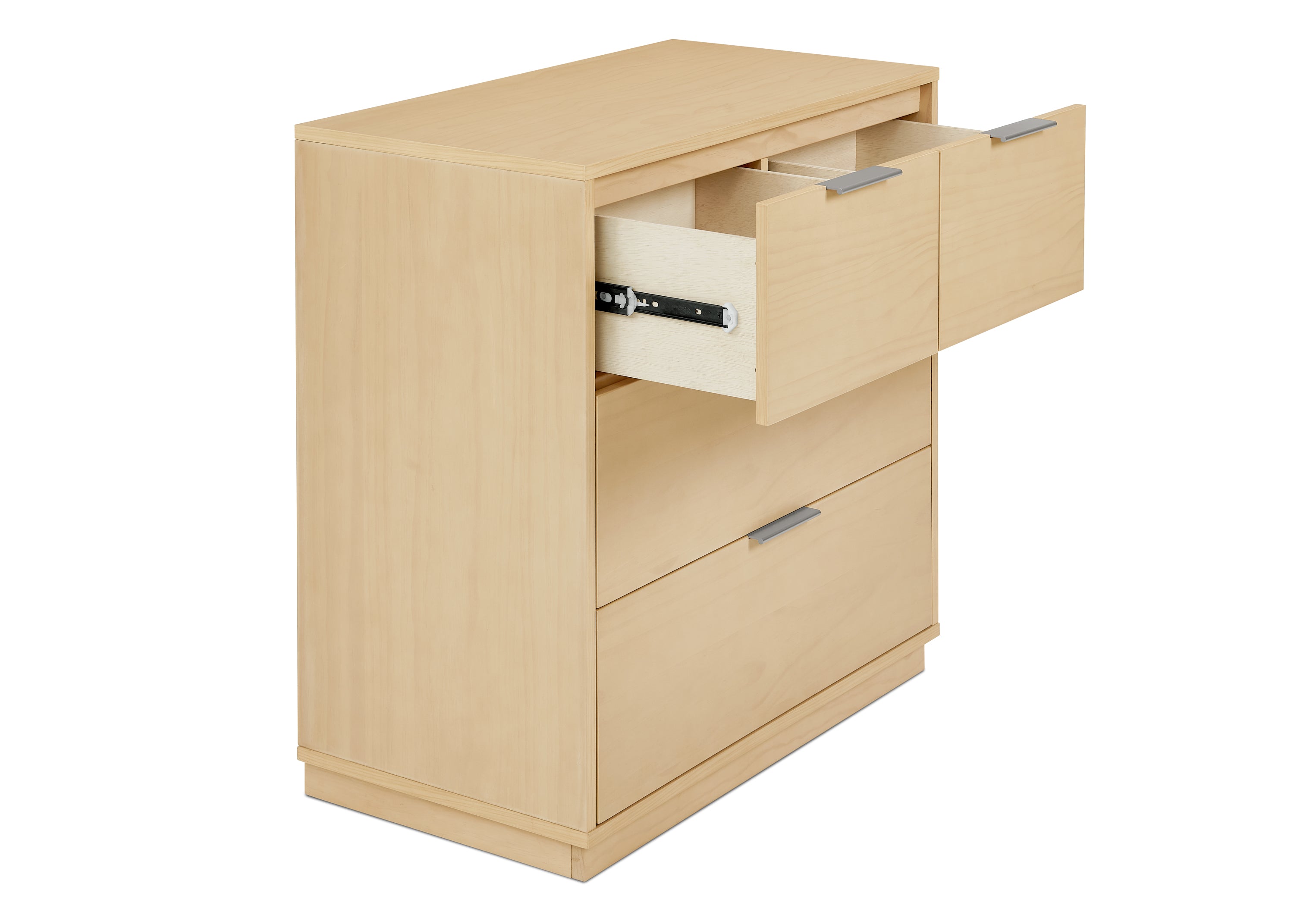 Forever 4-Drawer Dresser with Changing Top & Interlocking Drawers - Perfect Nursery Furniture for Baby Clothes Storage and Diaper Changing Station