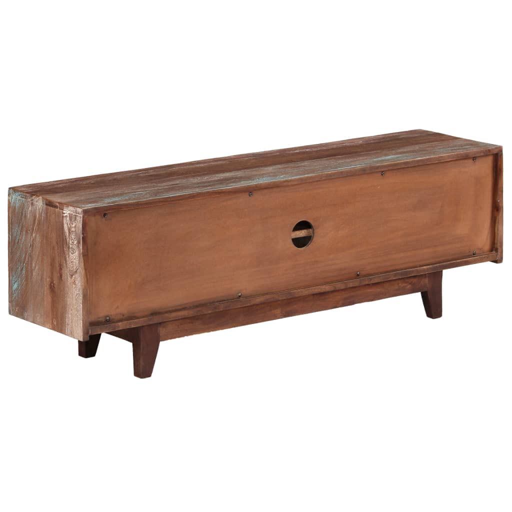 Vintage Acacia Wood TV Stand 46.5