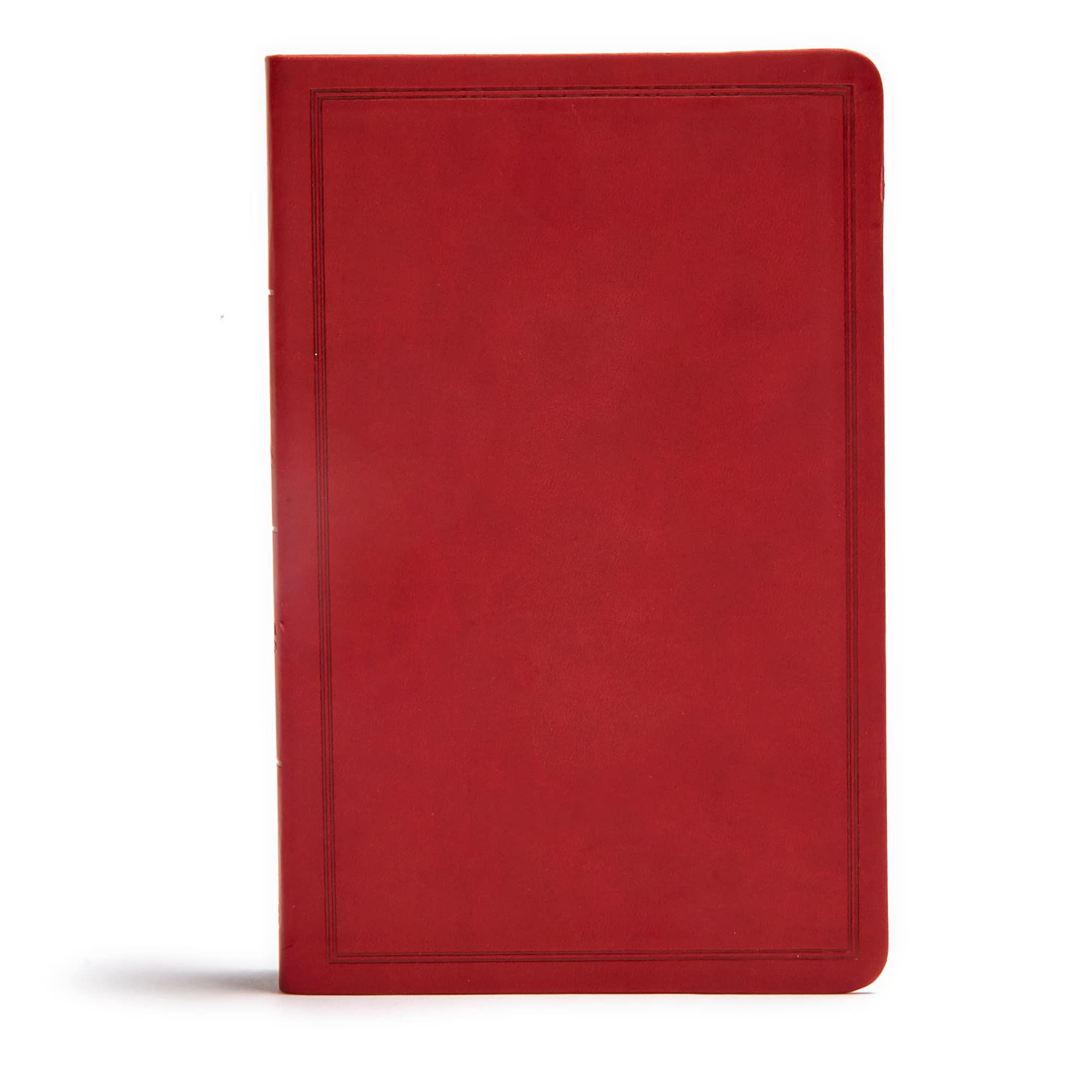 CSB Deluxe Gift Bible - Burgundy LeatherTouch Cover, Red Letter Edition with Presentation Page & Full-Color Maps | Easy-to-Read Serif Typeface | Perfect for Weddings, Baptisms & Special Occasions