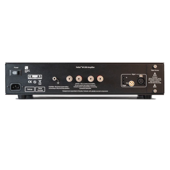 PS Audio M1200 Power Amplifier Pair - High-Performance Stereo Amp for Home Theater & Audiophile Systems | Perfect for Music Studios & High-End Audio Setups