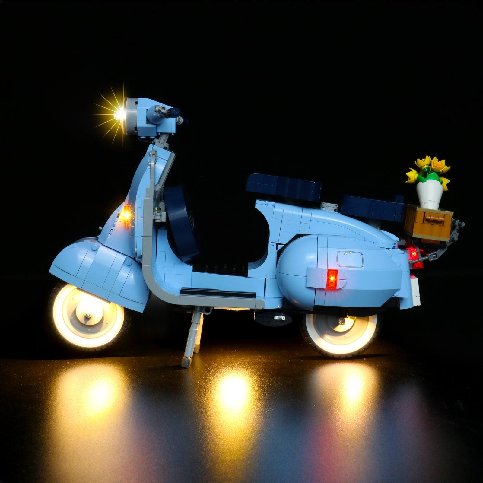 Best Light Kit for Lego Technic Vespa 125 (10298) Model - Enhance Your Lego Vespa with Realistic LED Lighting for Display & Nighttime Play