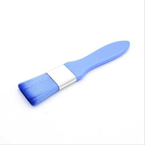 Professional Makeup Brushes Set - Face Mask Mixing Brush for Facial Mud & Skin Care | Beauty & Makeup Tools T0162 (Blue Handle) | Perfect for DIY Spa, At-Home Facials & Skincare Routines